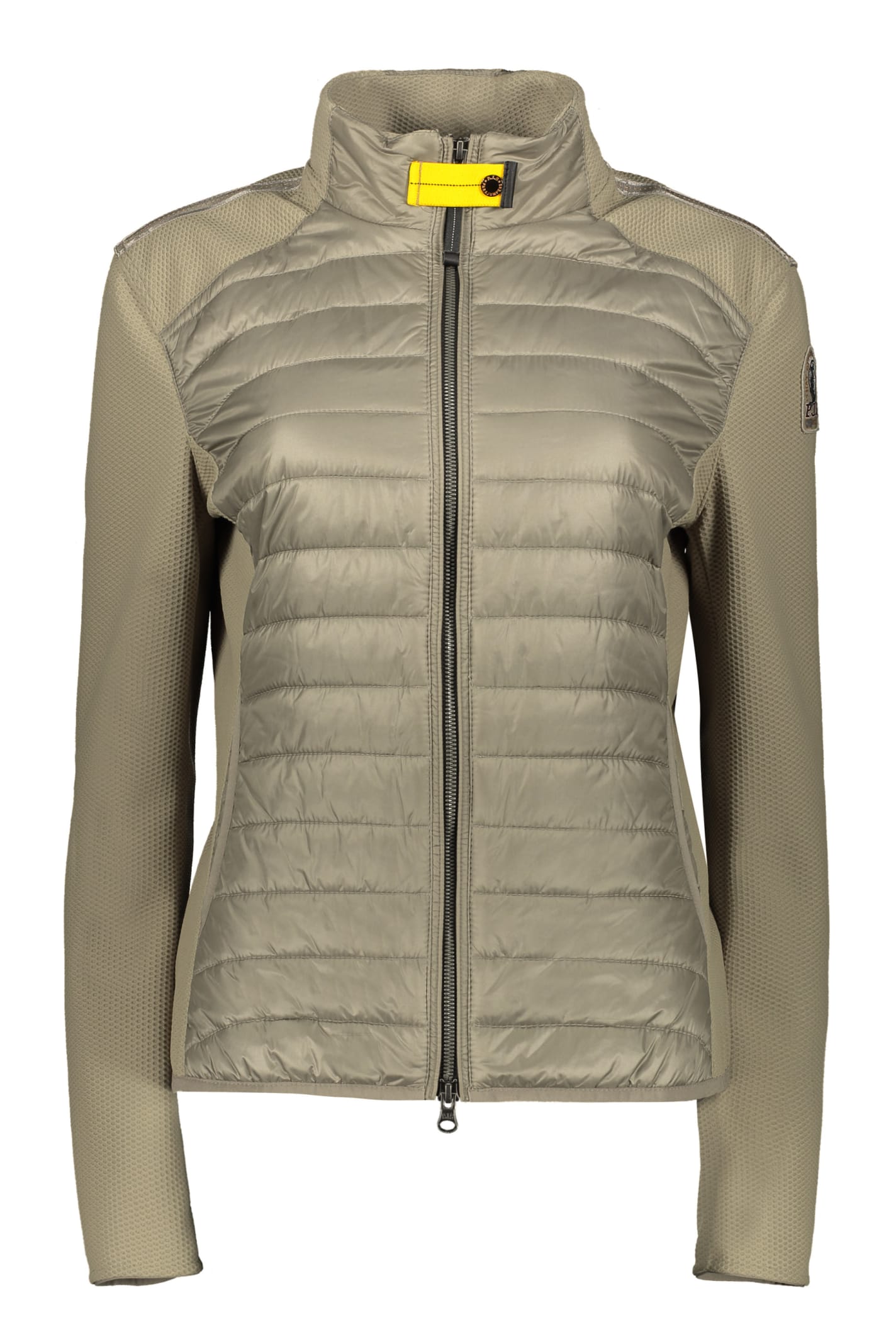 Parajumpers Olivia Techno Fabric Padded Jacket In Green