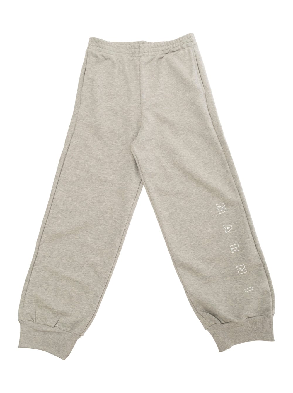 Marni Elastic Waist Sweatpants In Grey