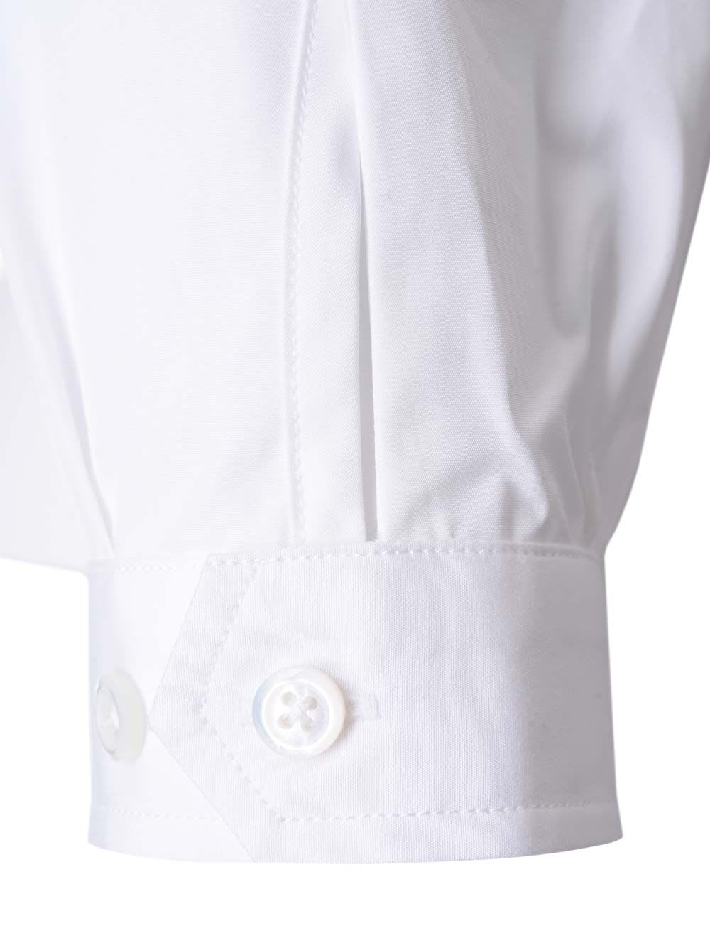 Shop Thom Browne Cropped Shirt In White