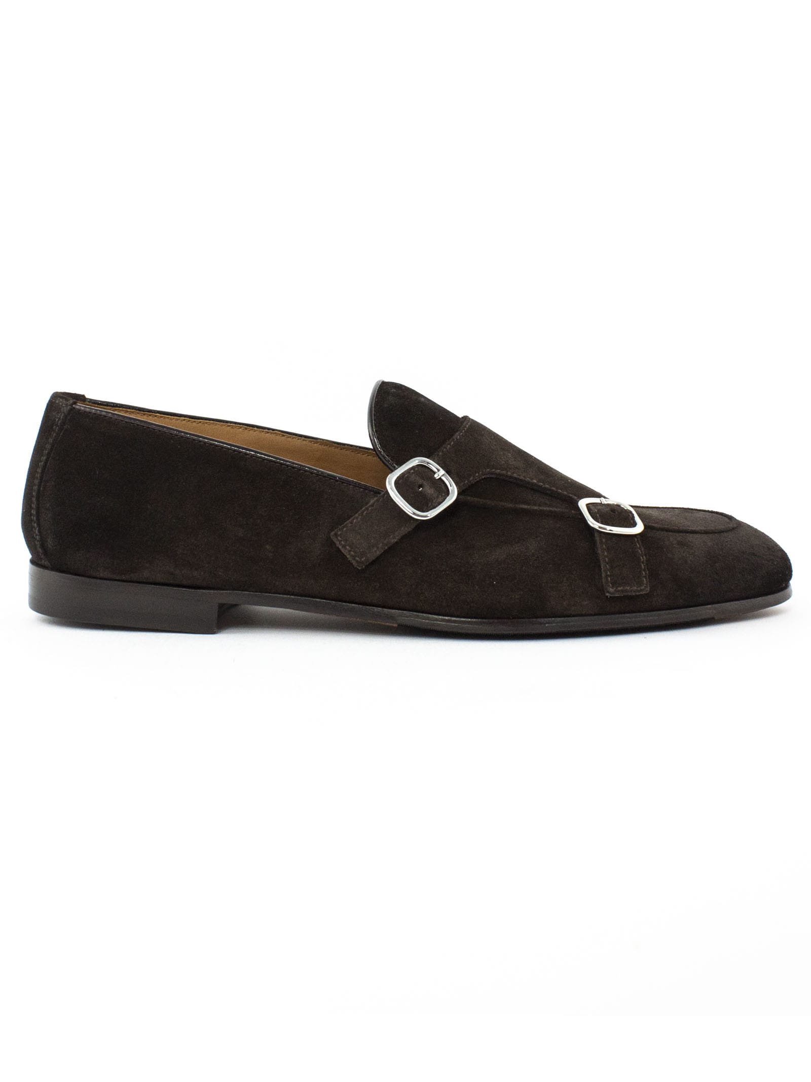 Doucals Brown Suede Loafers