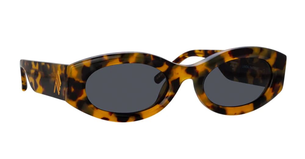 Attico Berta Sunglasses In Tortoise