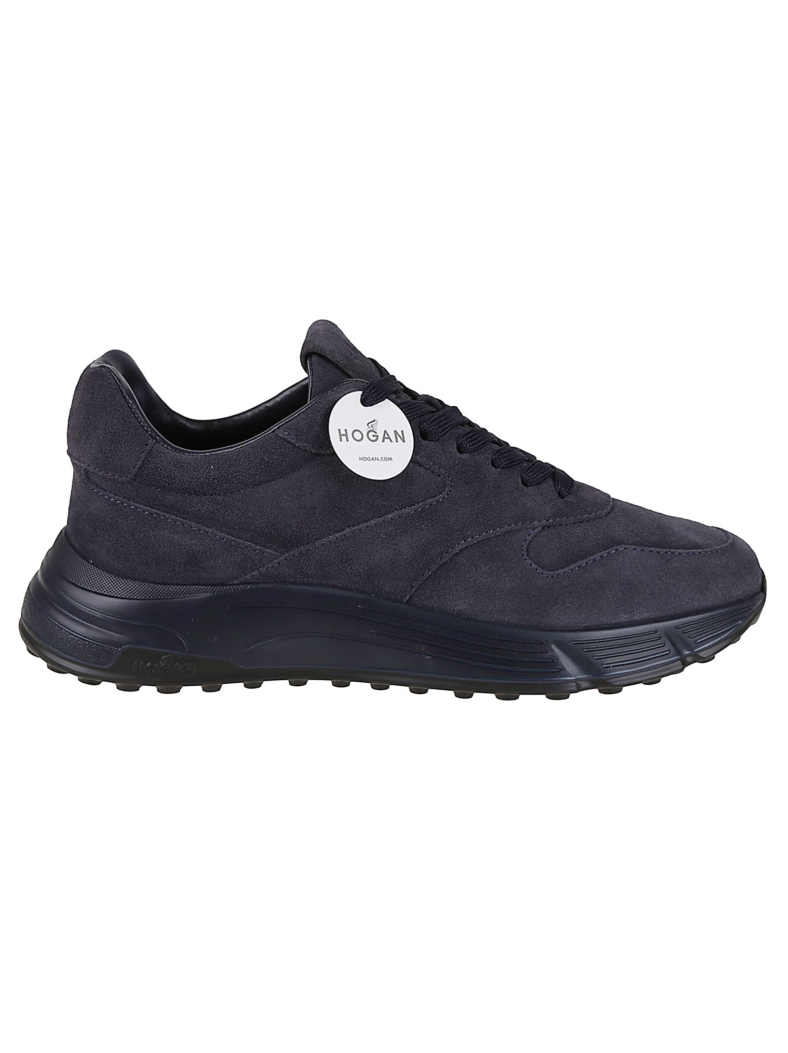 Hogan Suede Upper Hyperlight Sneakers In Black