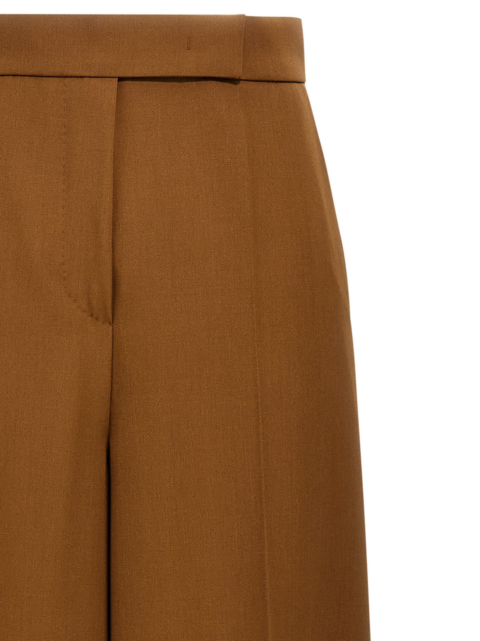 Max Mara Ninfa Pants In Brown