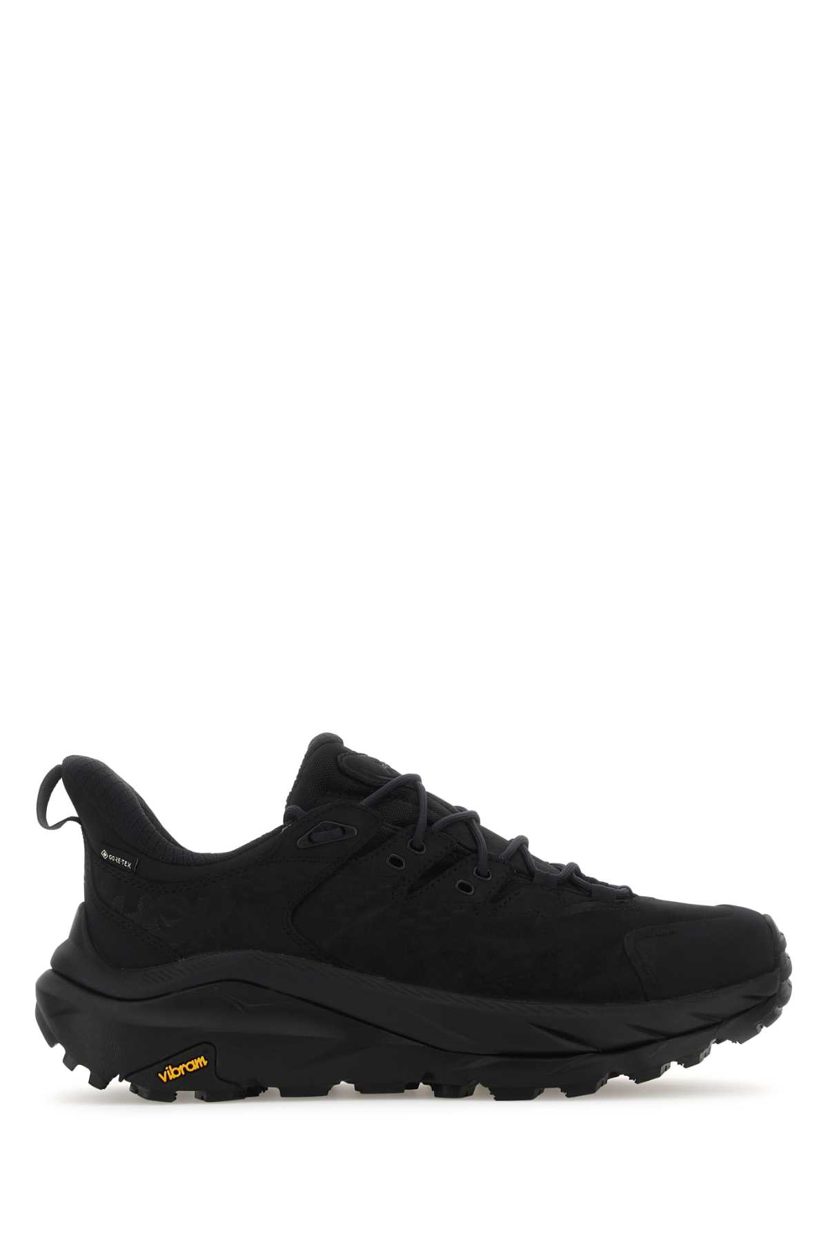 Shop Hoka Black Nubuk Kaha 2 Low Sneakers In Bblc