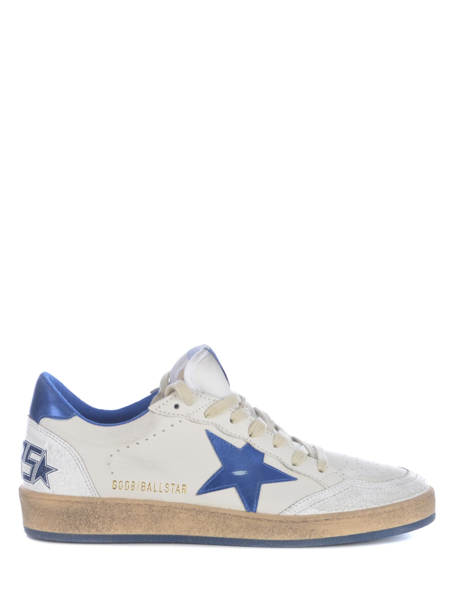 GOLDEN GOOSE SNEAKERS GOLDEN GOOSE BALL STAR MADE OF LEATHER