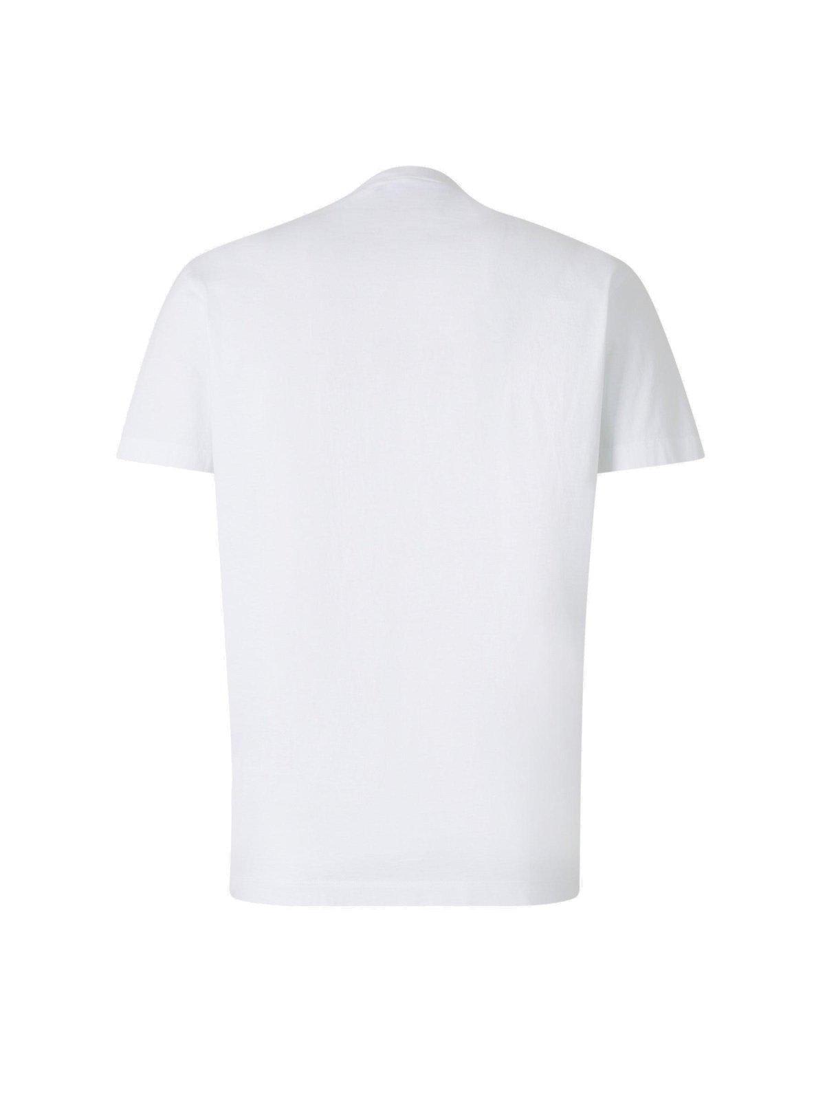 Shop Dsquared2 3d-printed Logo Cool Fit T-shirt In White