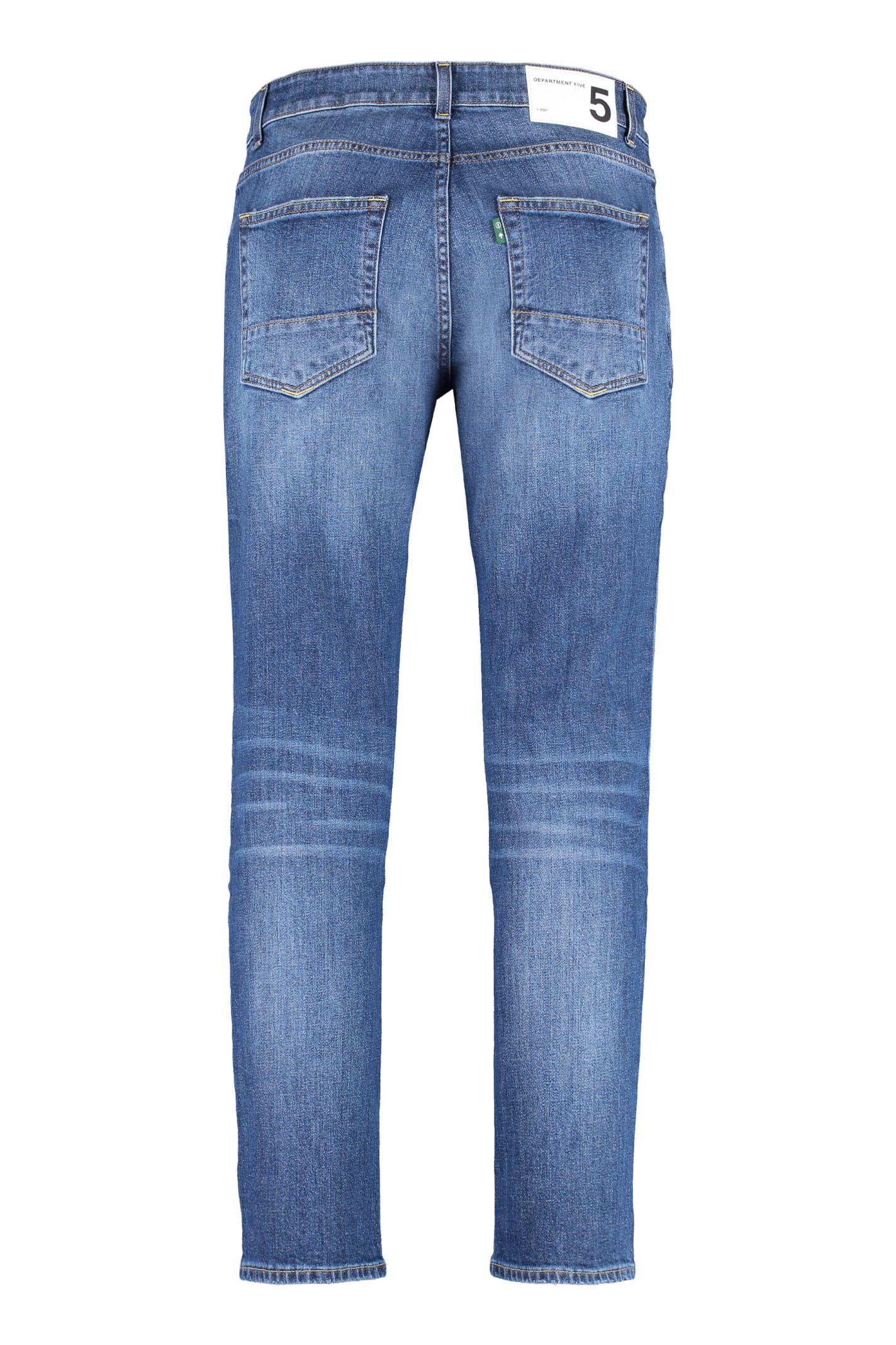 Shop Department Five Corkey Slim Fit Jeans In Denim