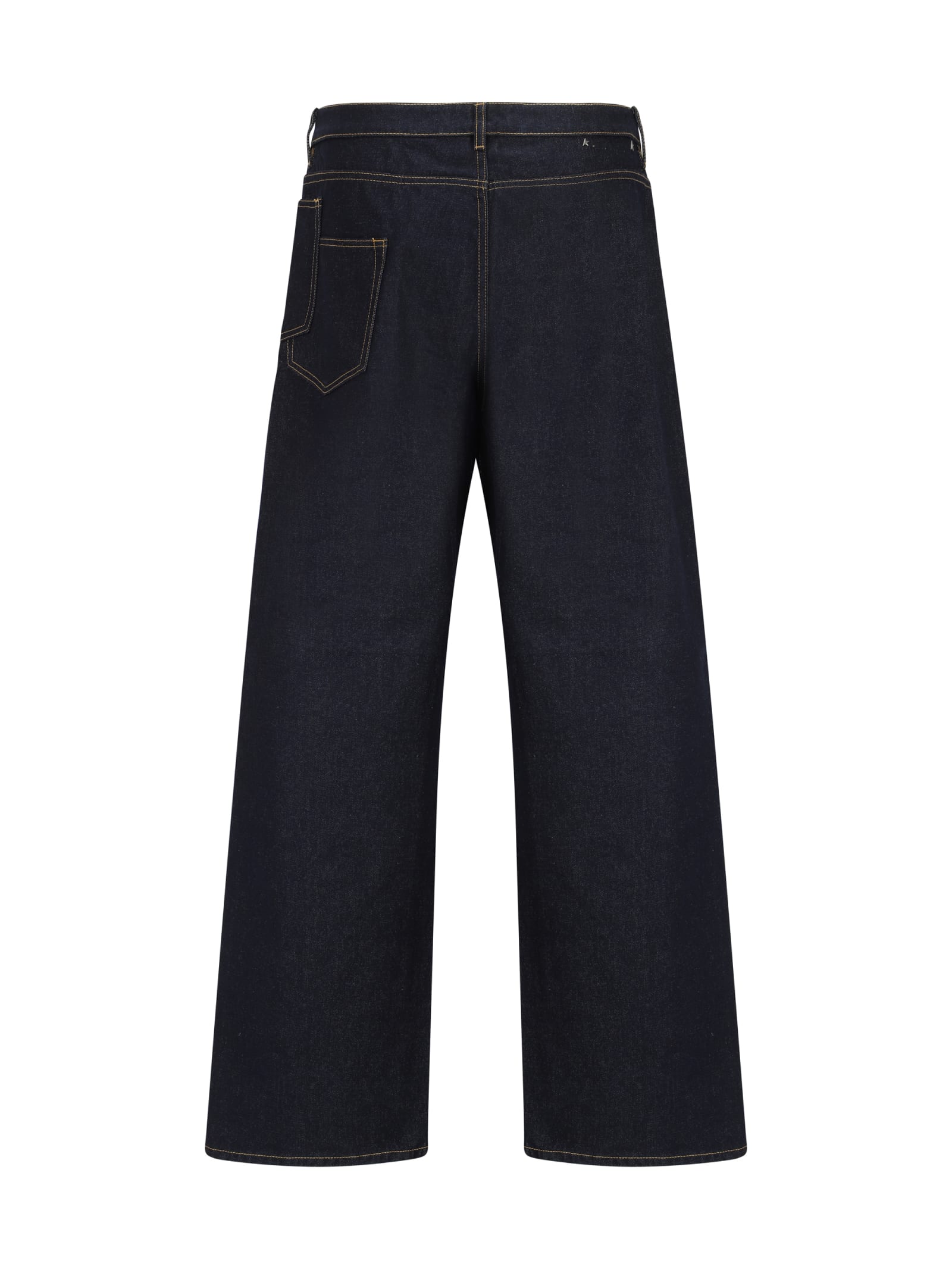 Shop Golden Goose Jeans In Dark Blue