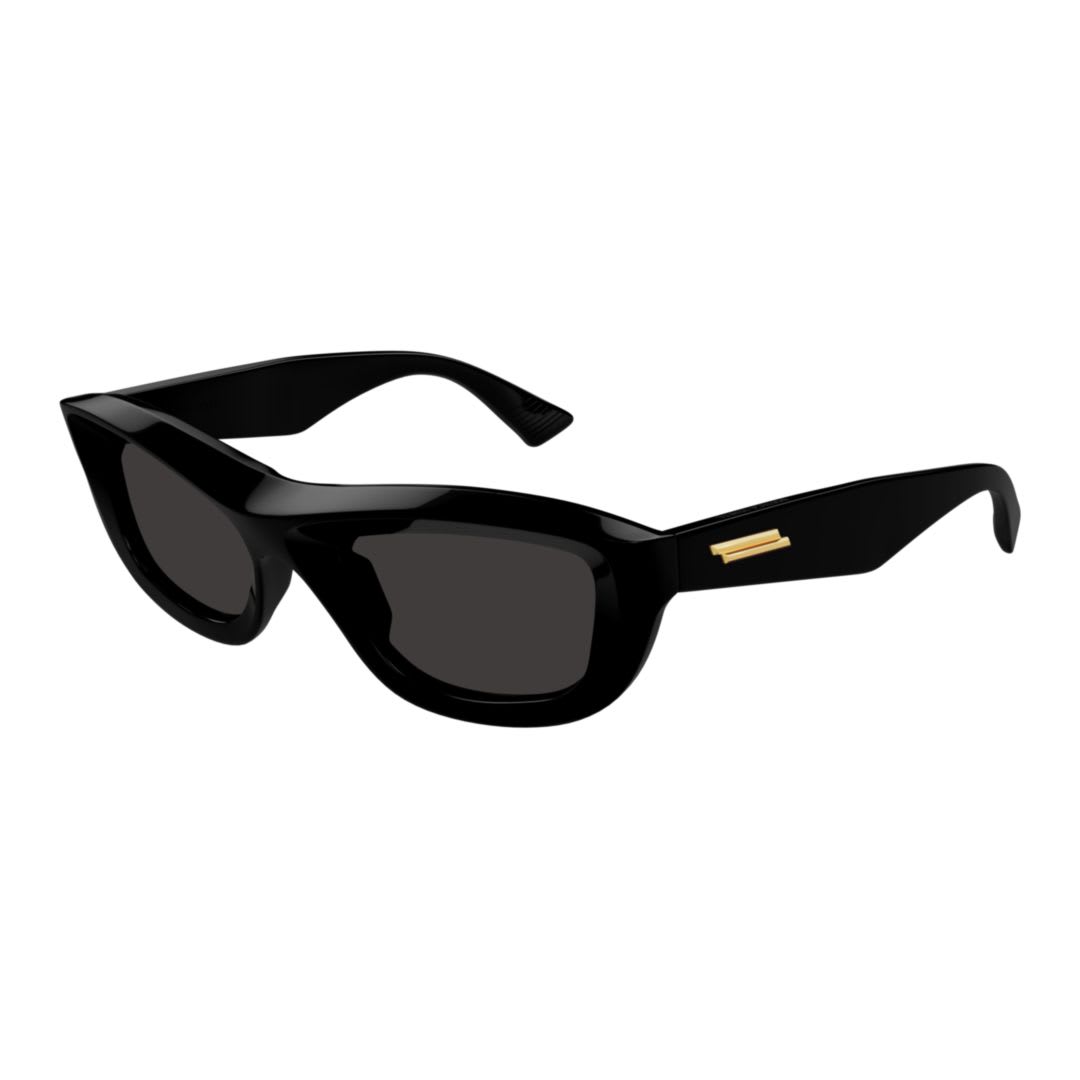 Bottega Veneta Bv1326s001-black-black-grey In Gold
