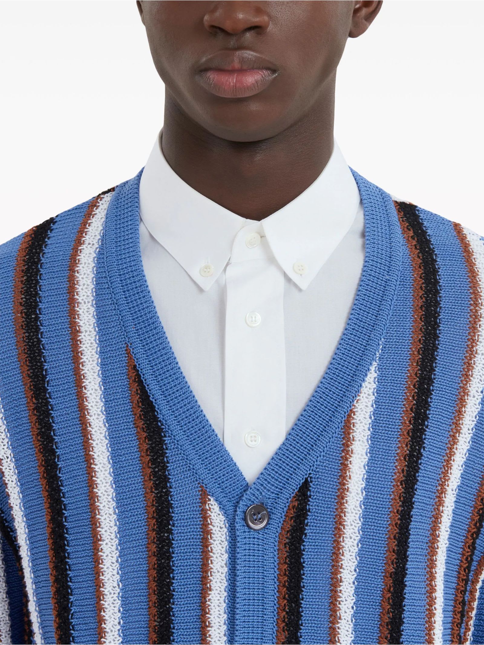 Shop Marni Sweaters Blue
