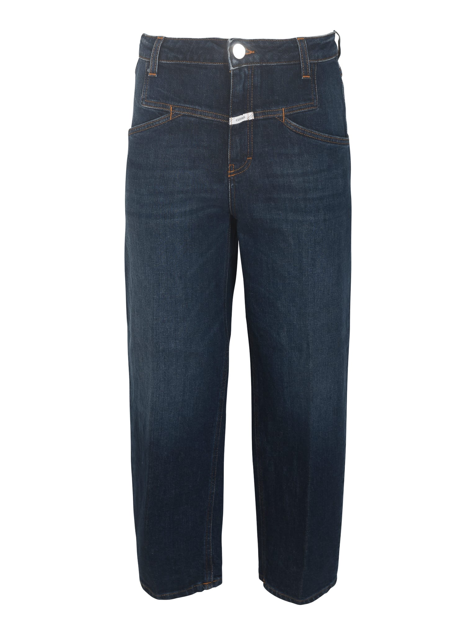 Closed Stover-x Waistcoatibilit Jeans In Dark Blue