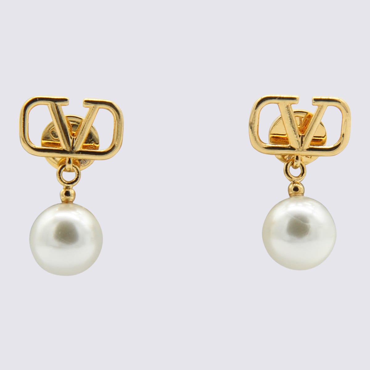 Gold Metal Earrings