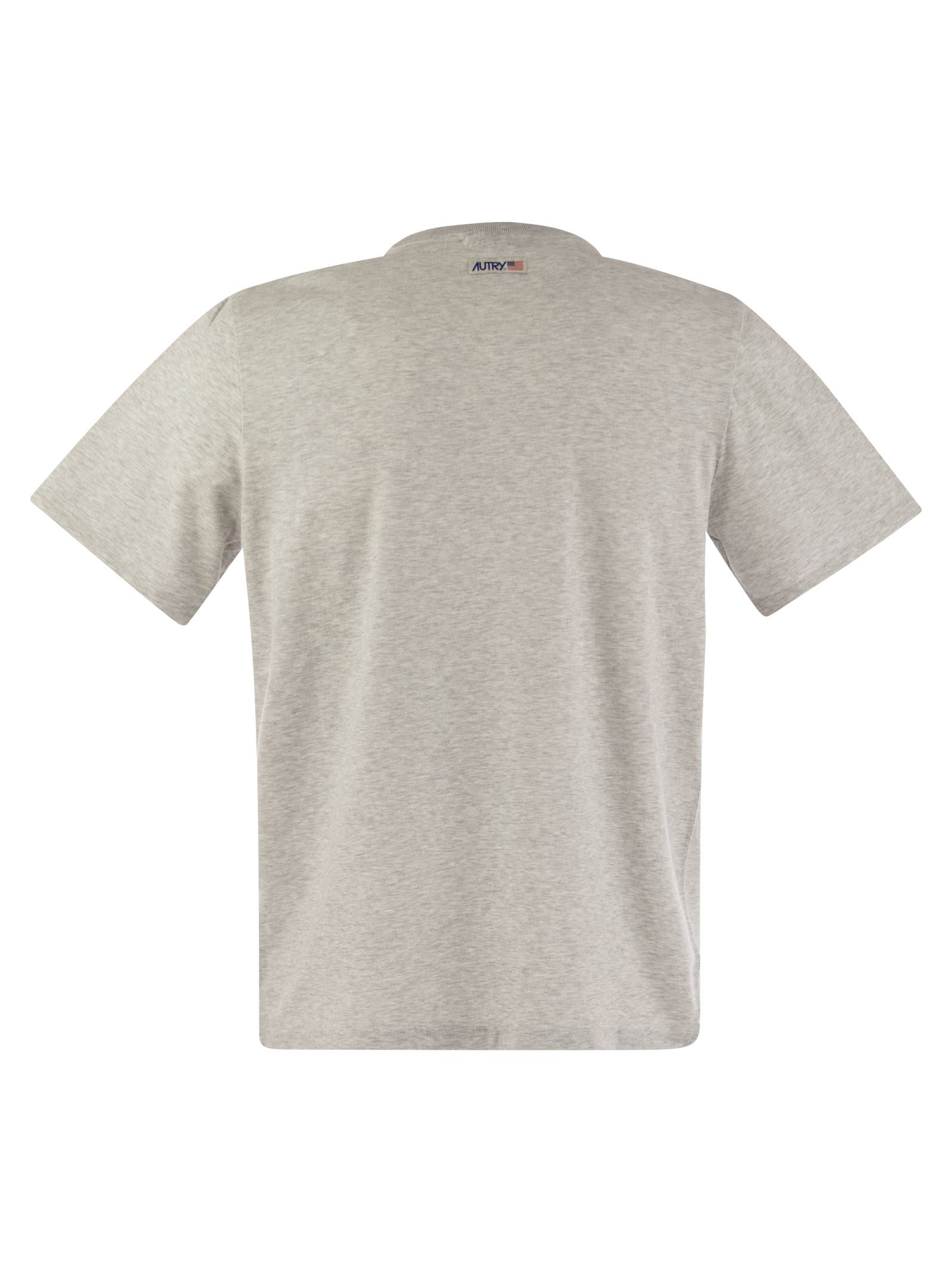 Shop Autry T-shirt In Grey