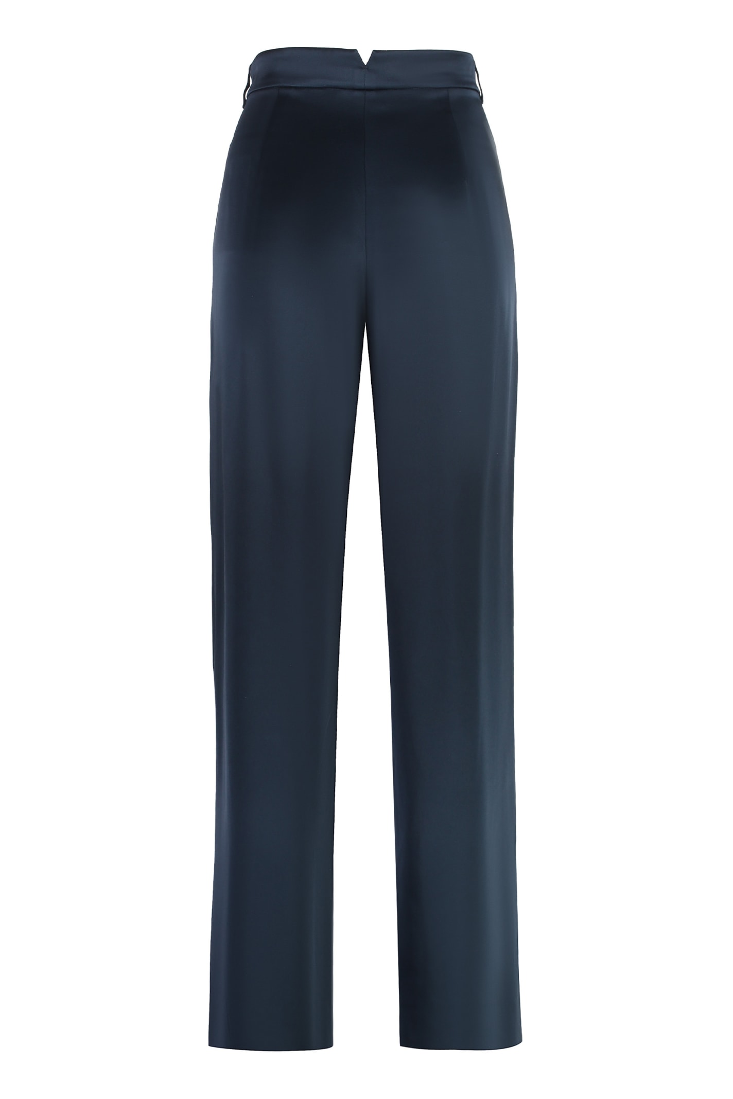 Shop 's Max Mara Amleto Cady Trousers In Blue