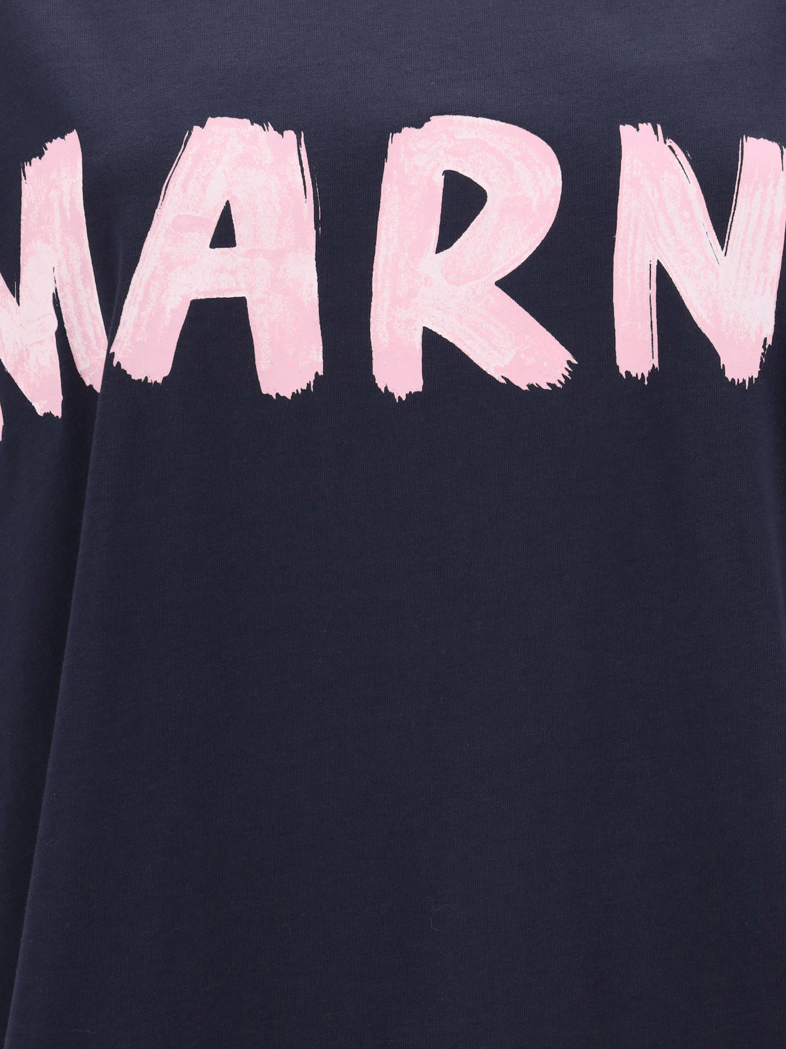 Shop Marni T-shirt In Blue