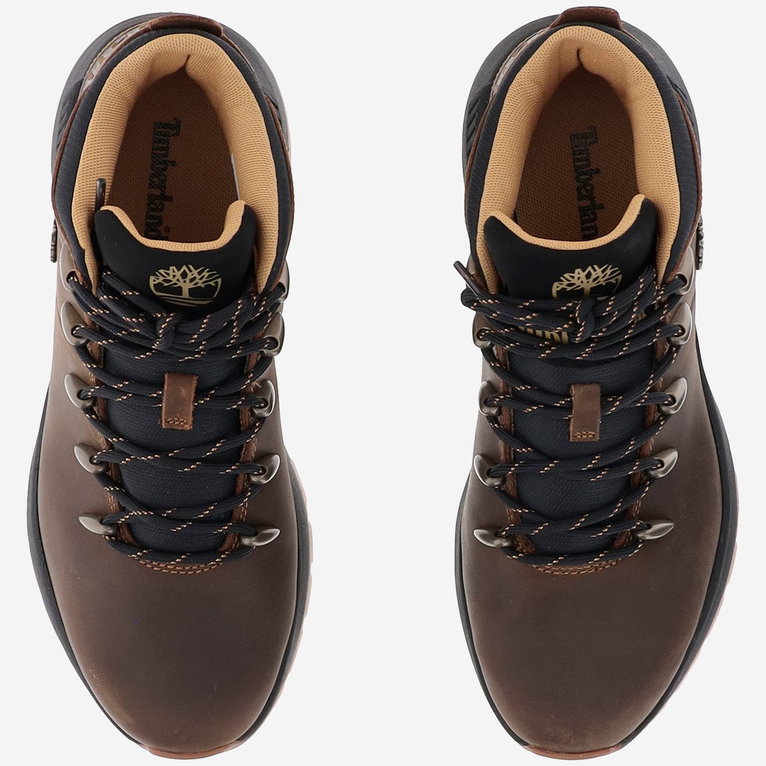 Timberland Sprint Trekker Leather Sneakers In Brown