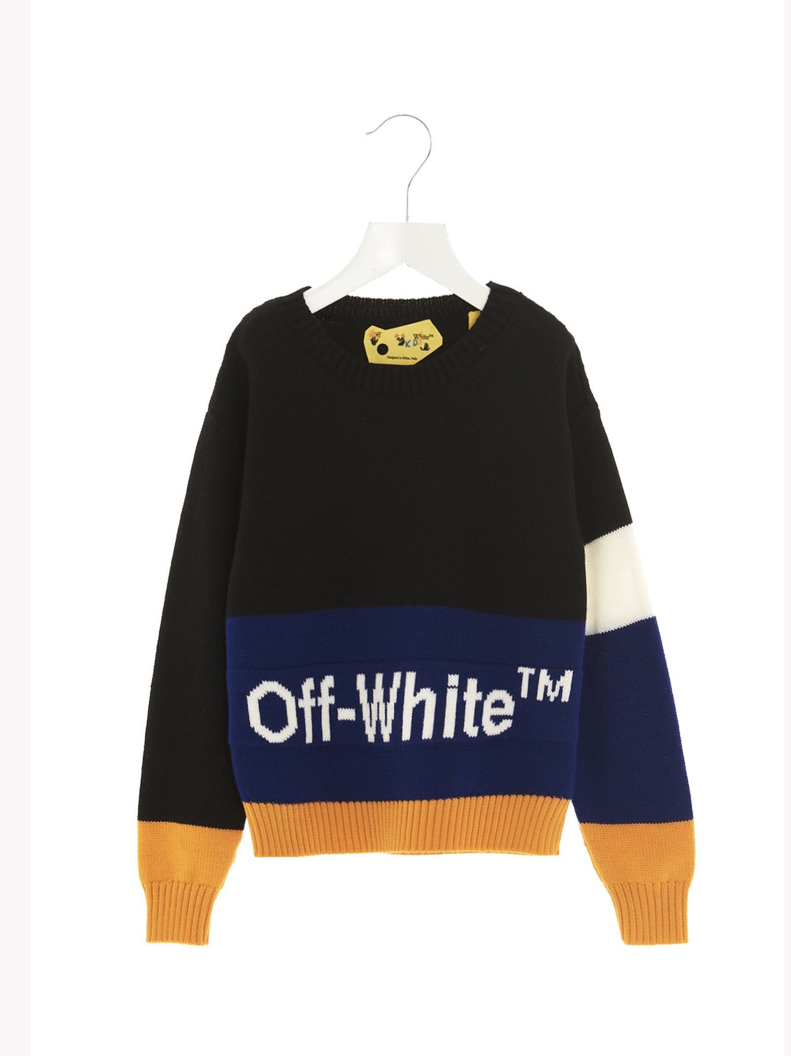 Off-White Colorblock Logo Sweater