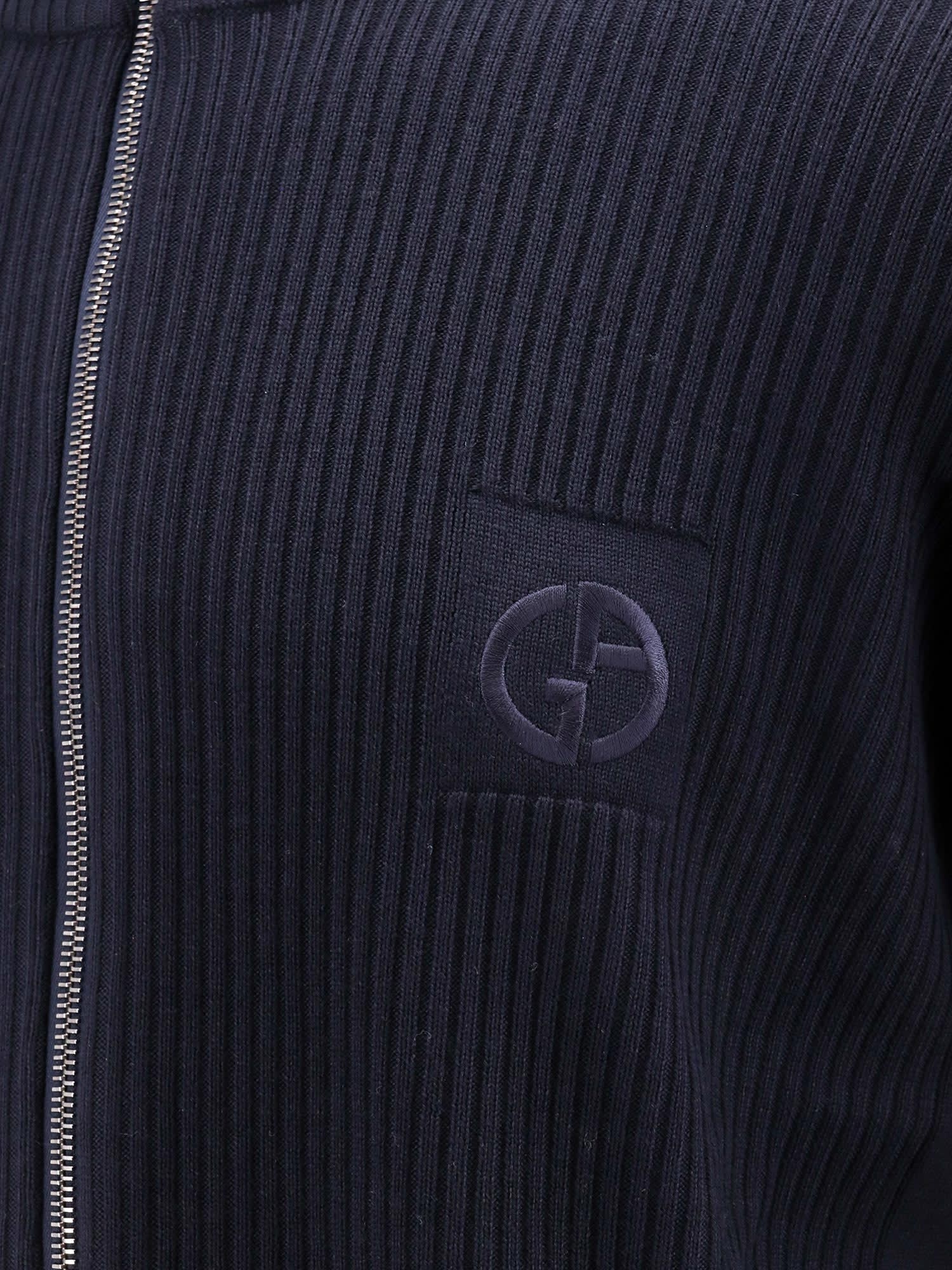 Shop Giorgio Armani Sweatshirt In Ubwf