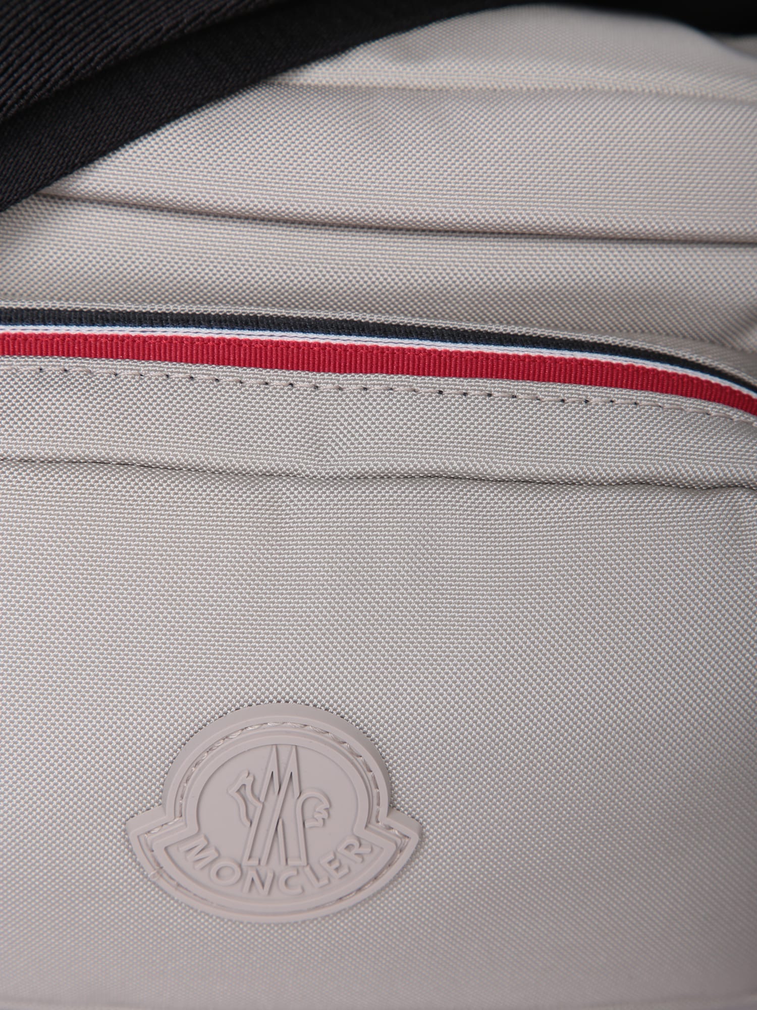 Shop Moncler Durance Beige Belt Bag