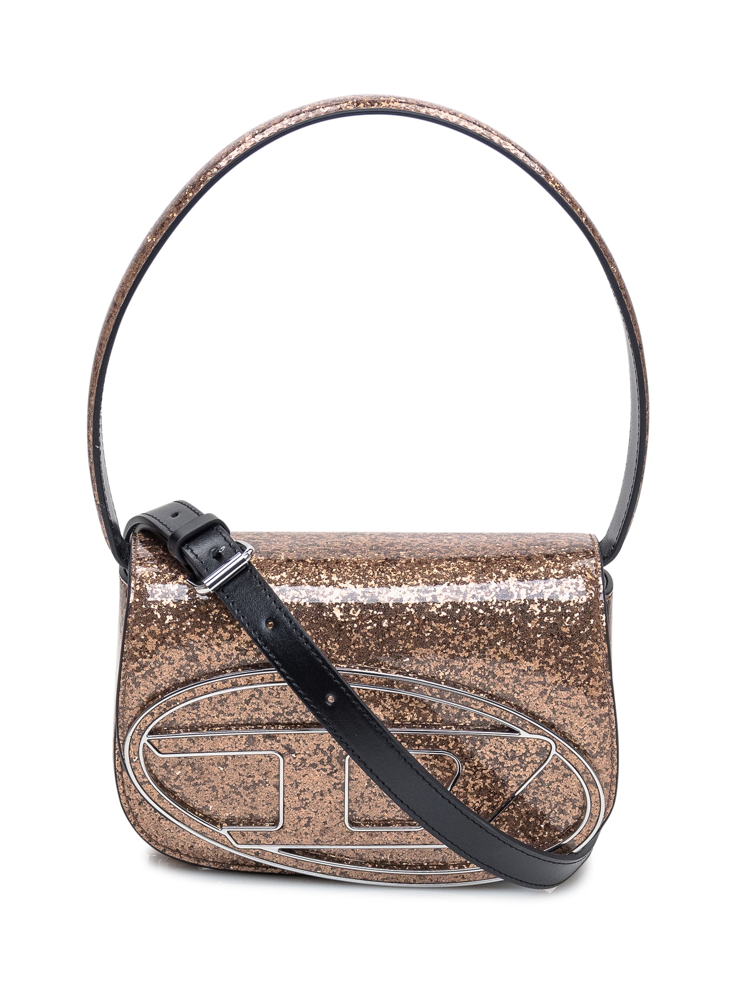 Shop Diesel 1dr Bag In Multi Glitter