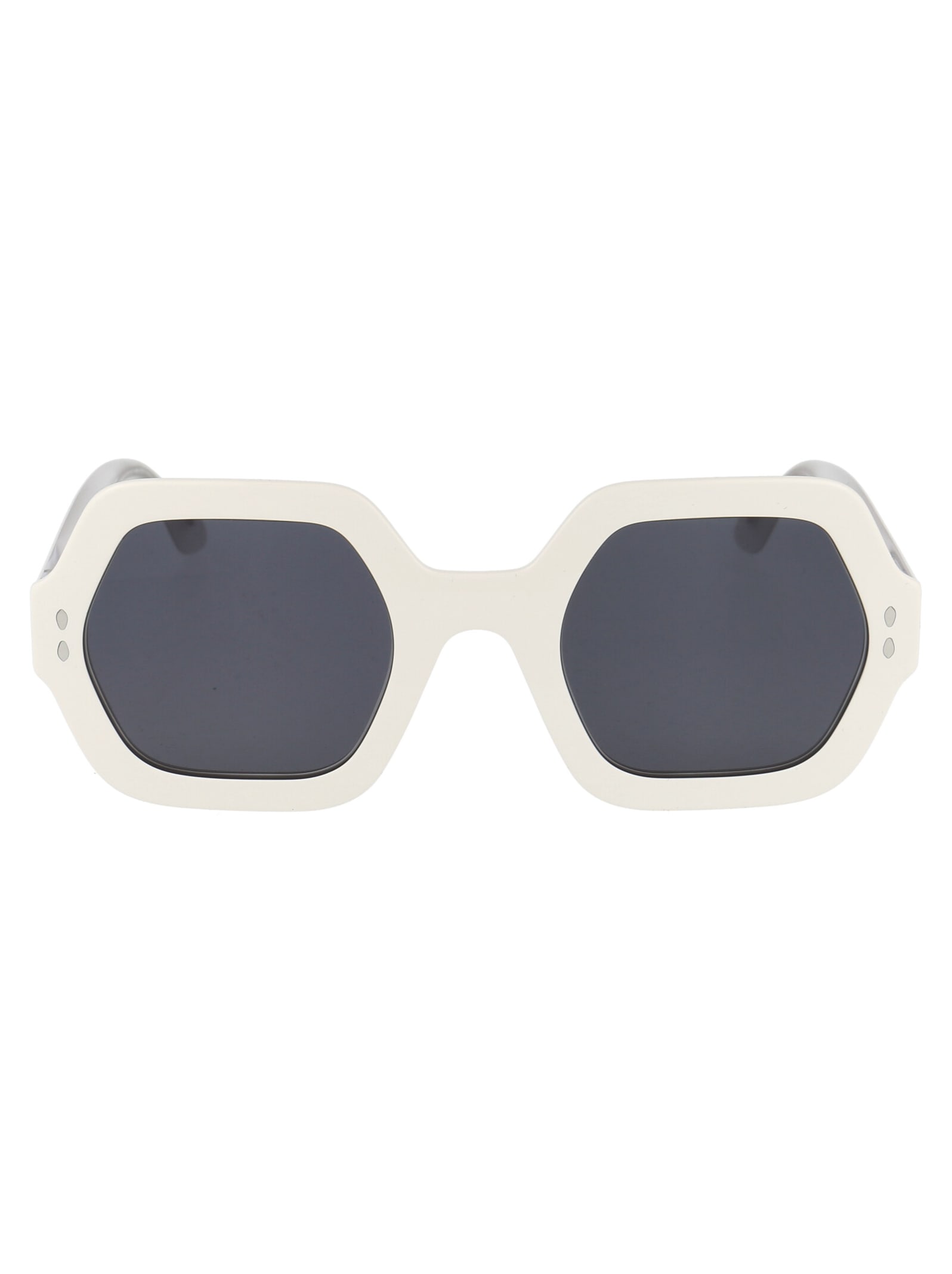Shop Isabel Marant Im 0004/s Sunglasses In Szjir Ivory