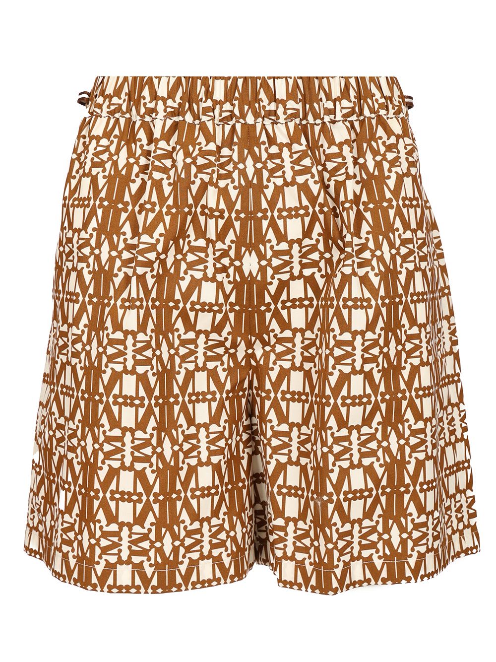 Shop Max Mara Printed Poplin Shorts