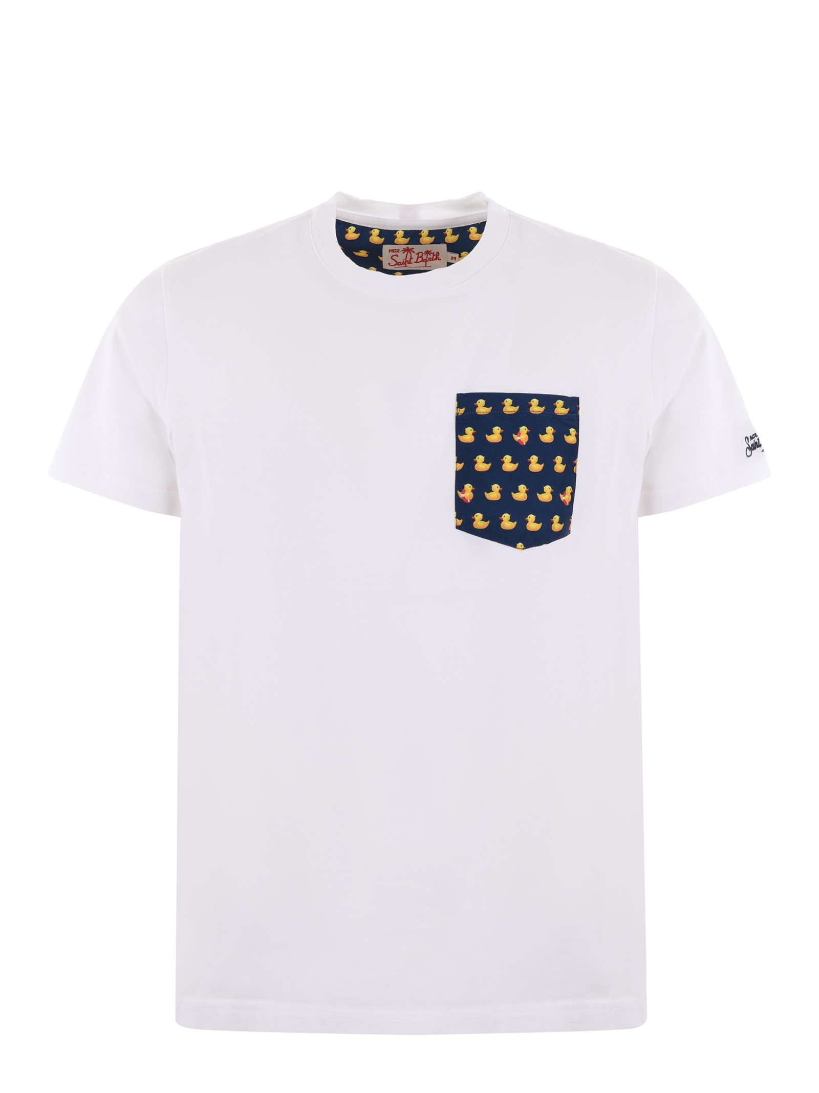 Mc2 Saint Barth T-shirt In White