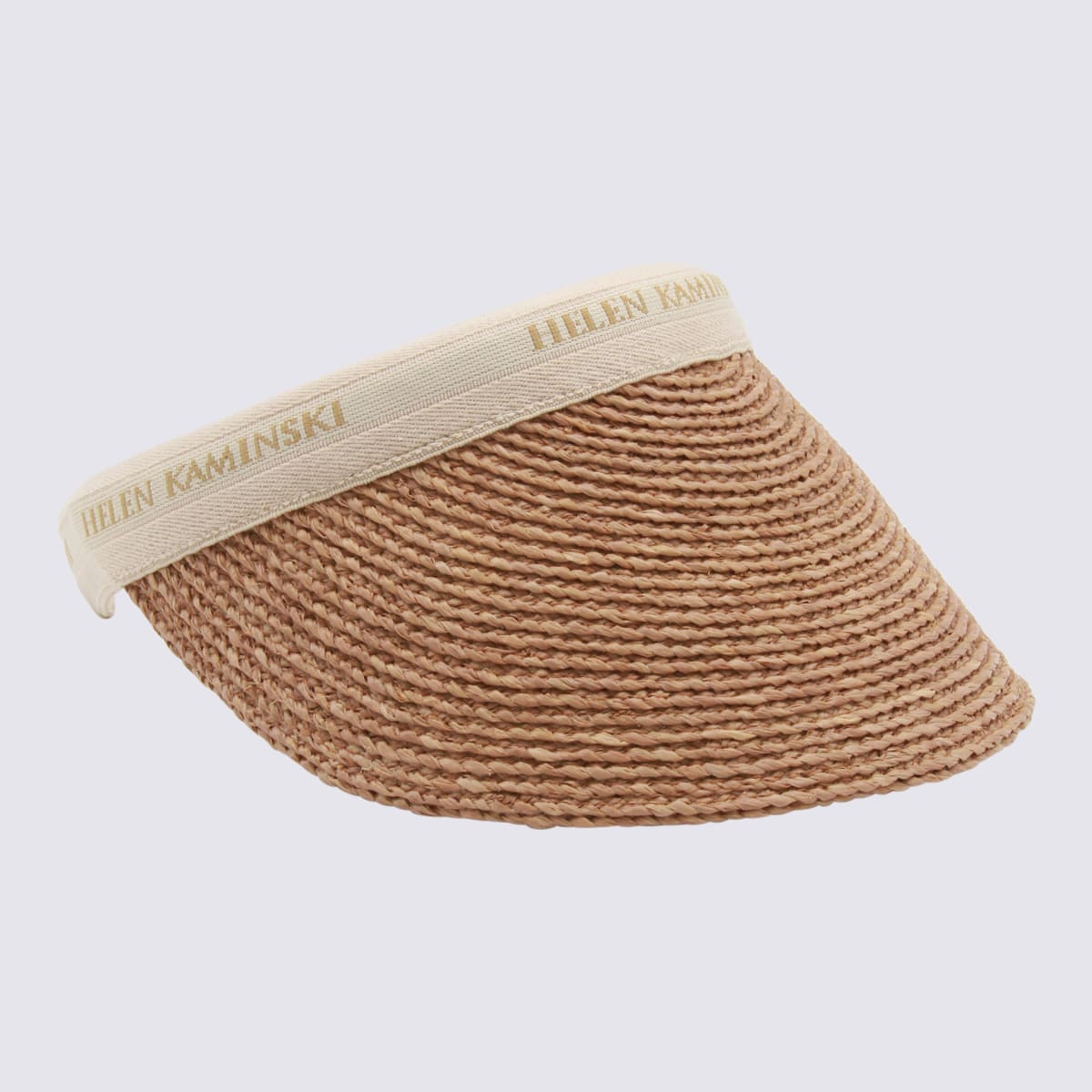 Helen Kaminski Dark Natural Raffia Hat In Brown