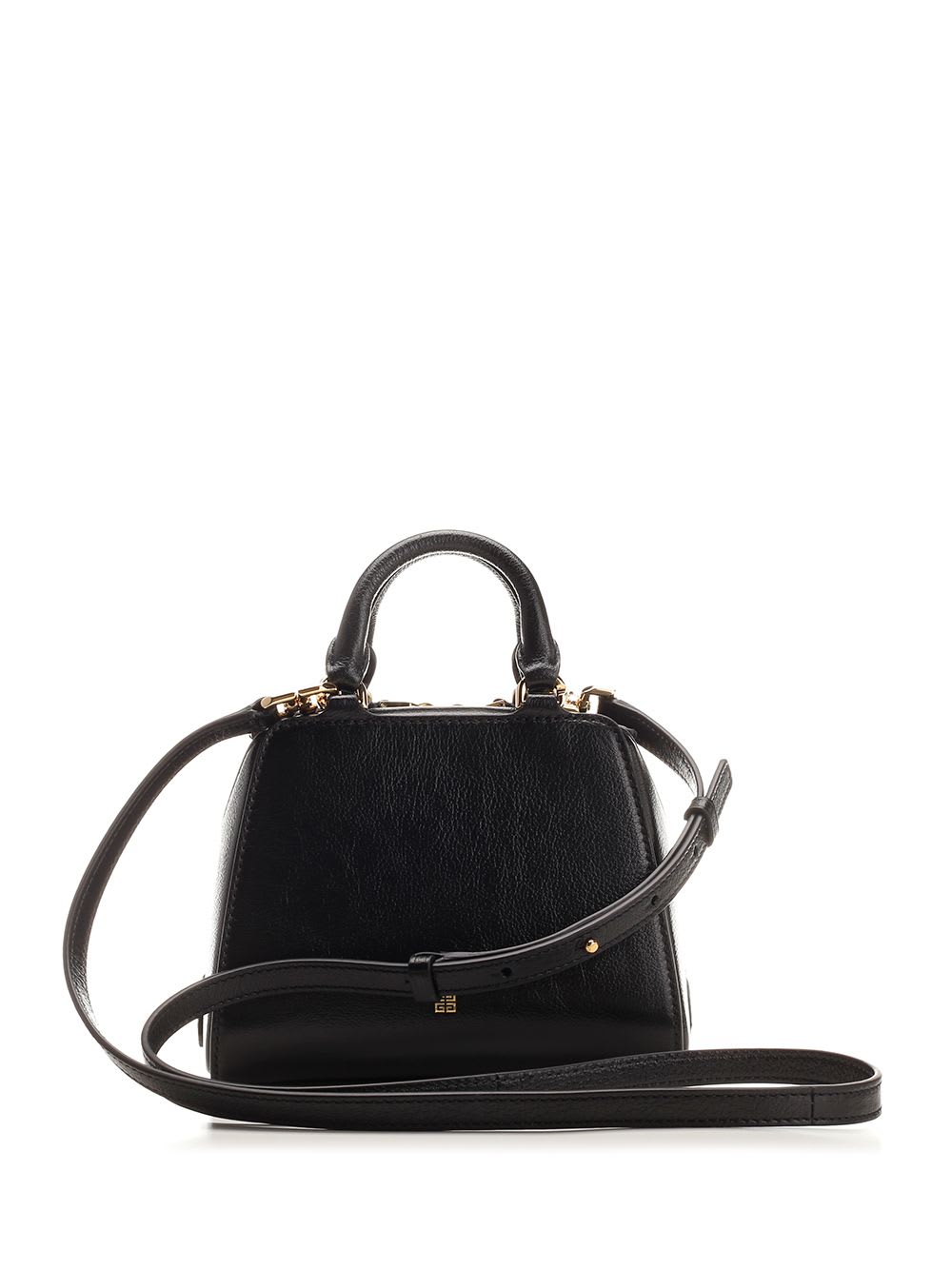 Shop Givenchy Antigona Cube Nano Bag In Black