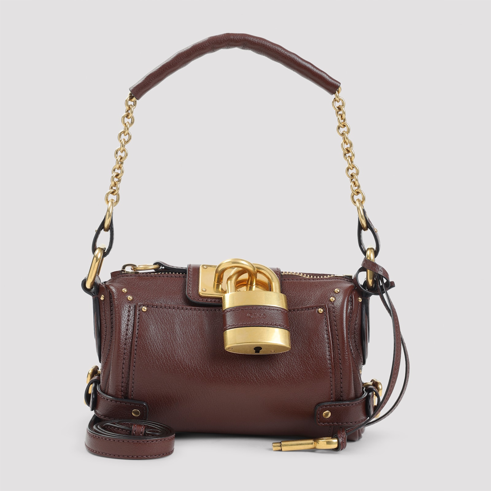 Chloé Brown Paddington Shoulder Bag In Brown