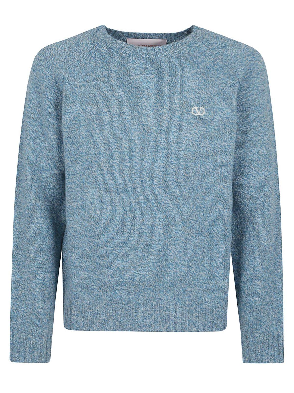 Vlogo Embroidered Crewneck Jumper