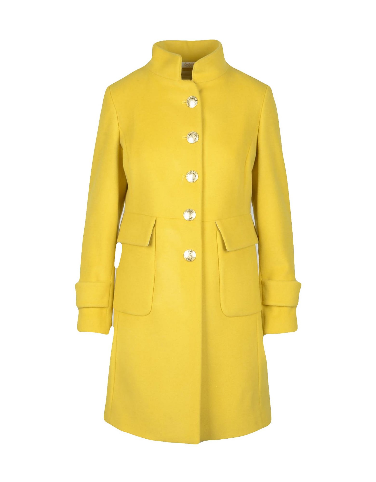 Bottega Martinese Womens Yellow Coat