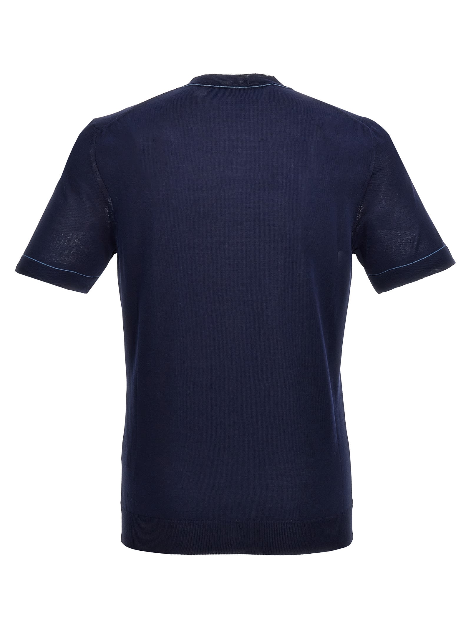 Shop Moorer Jairo T-shirt In Blue