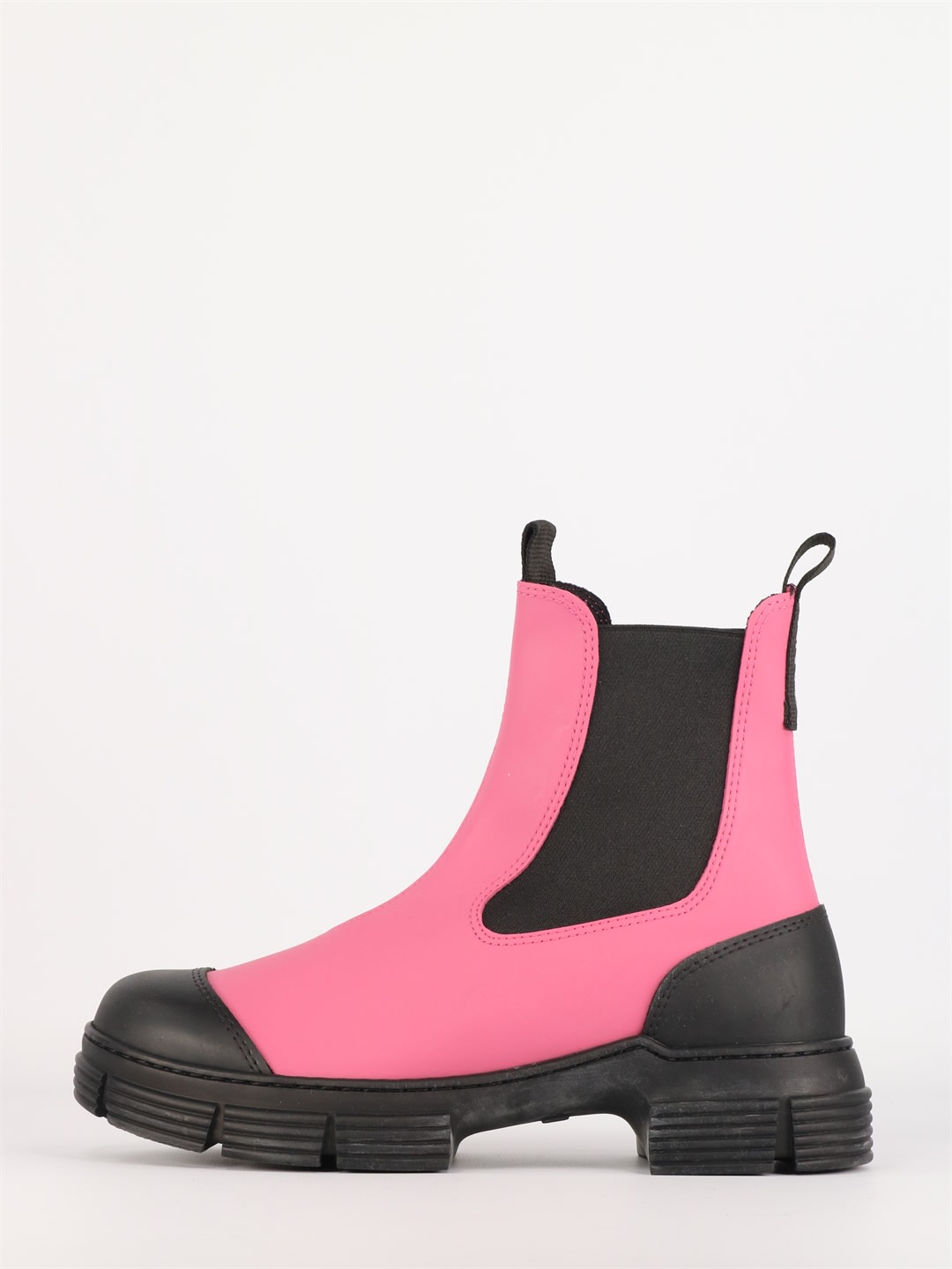 Ganni Fuchsia Recycled Rubber Boots