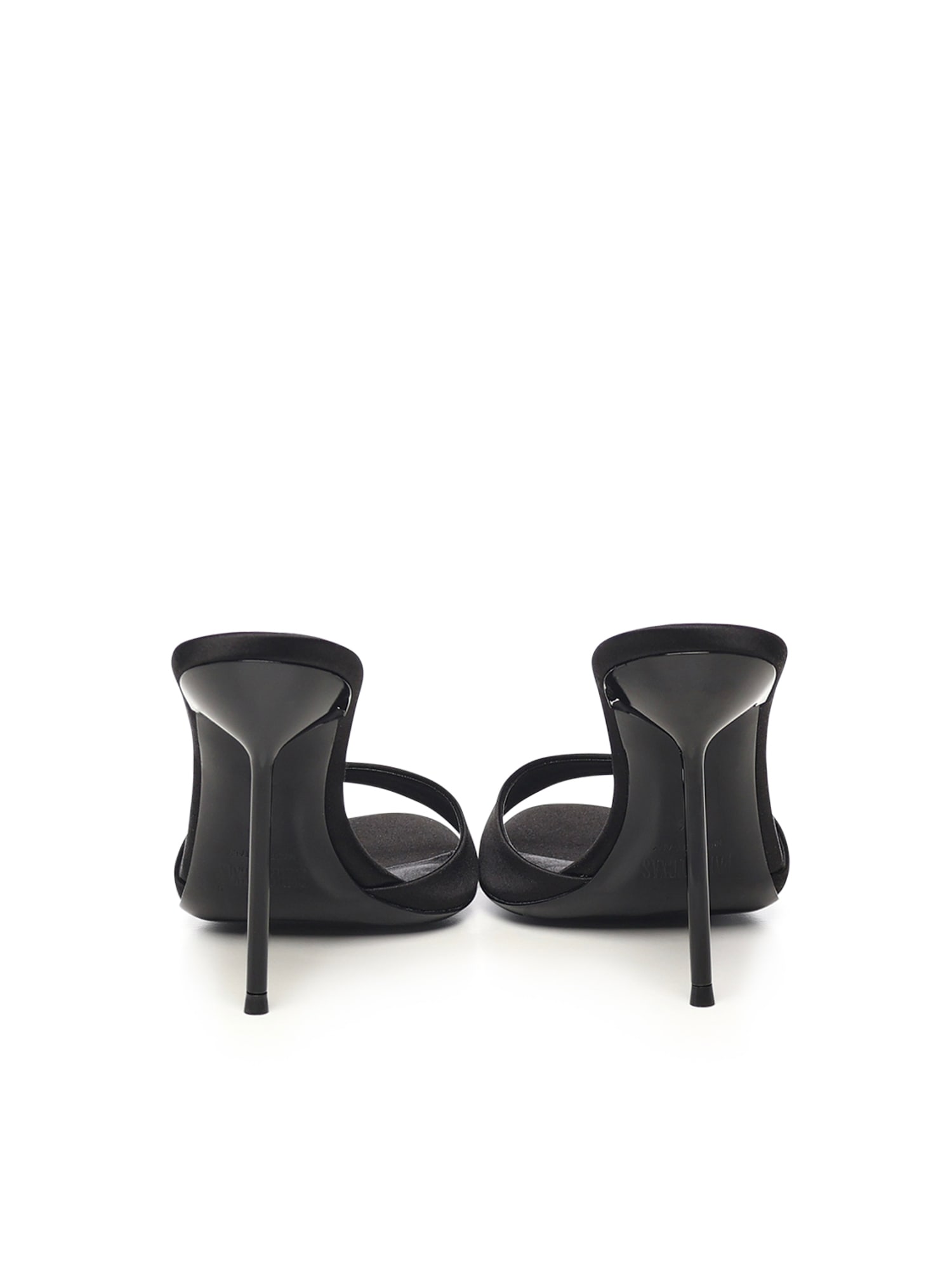 Paris Texas Lidia Satin Mules In Multi