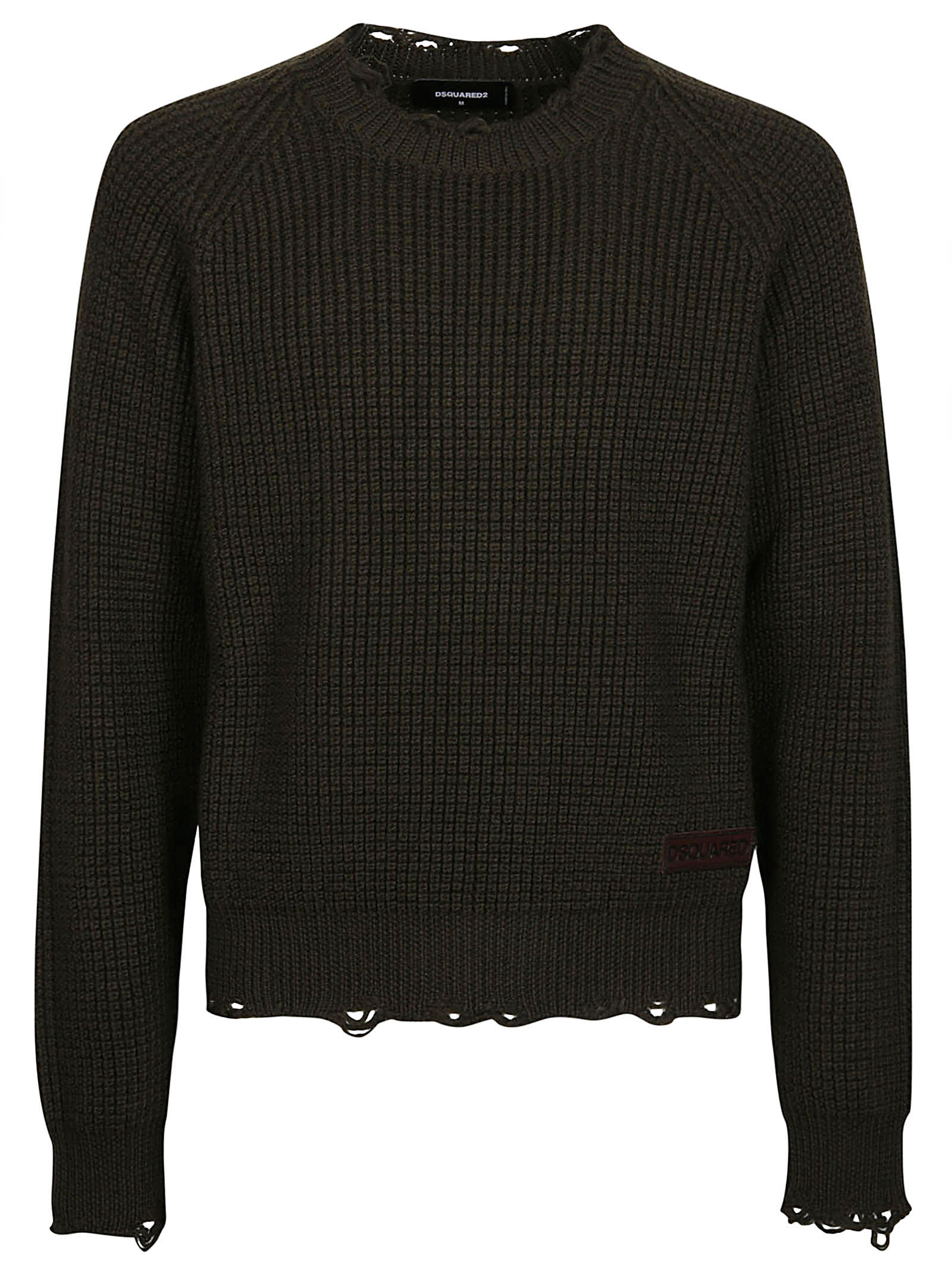 Shop Dsquared2 Sweater In Deep Forest