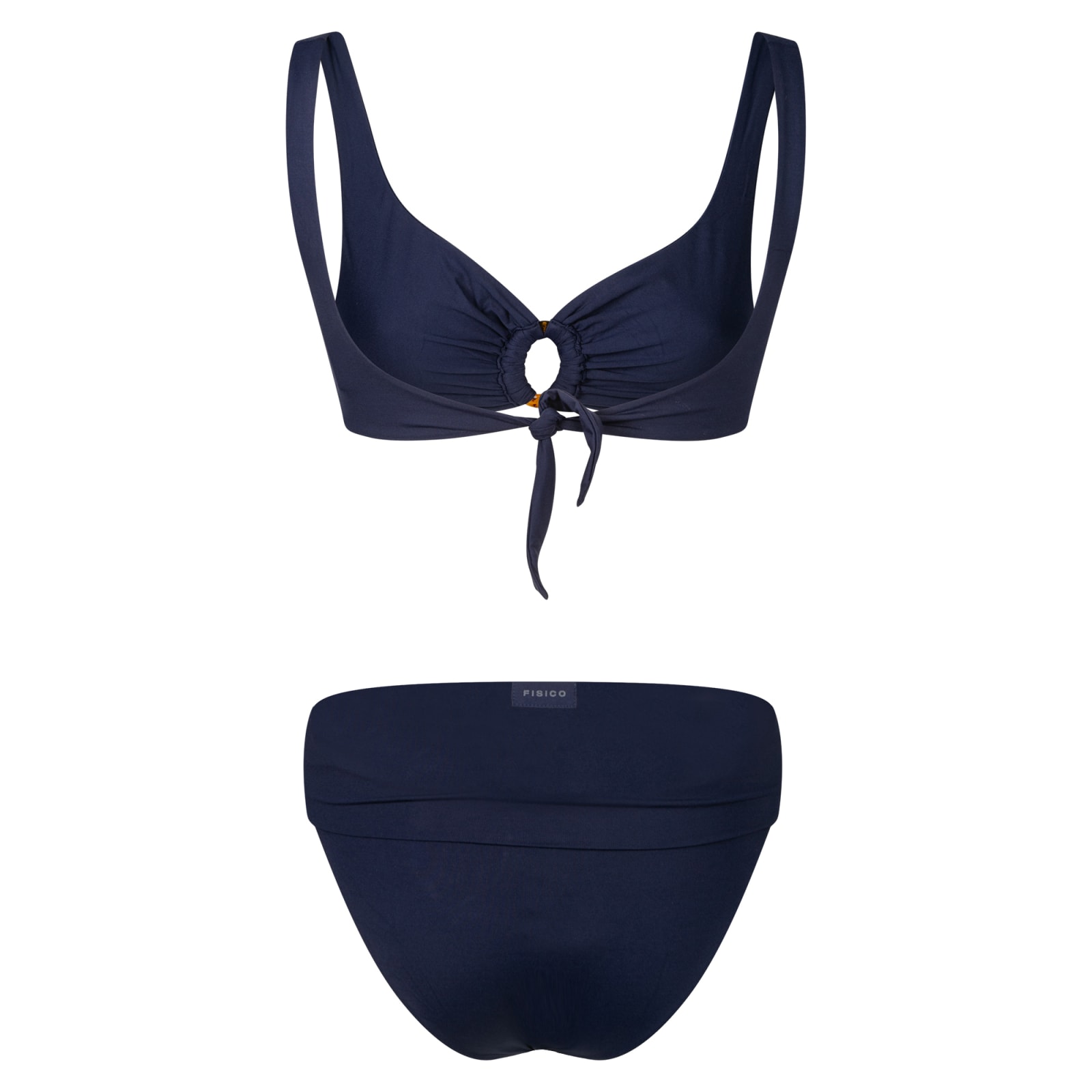 Shop Fisico Cristina Ferrari Bikini Brassiere Con Anello In Notte