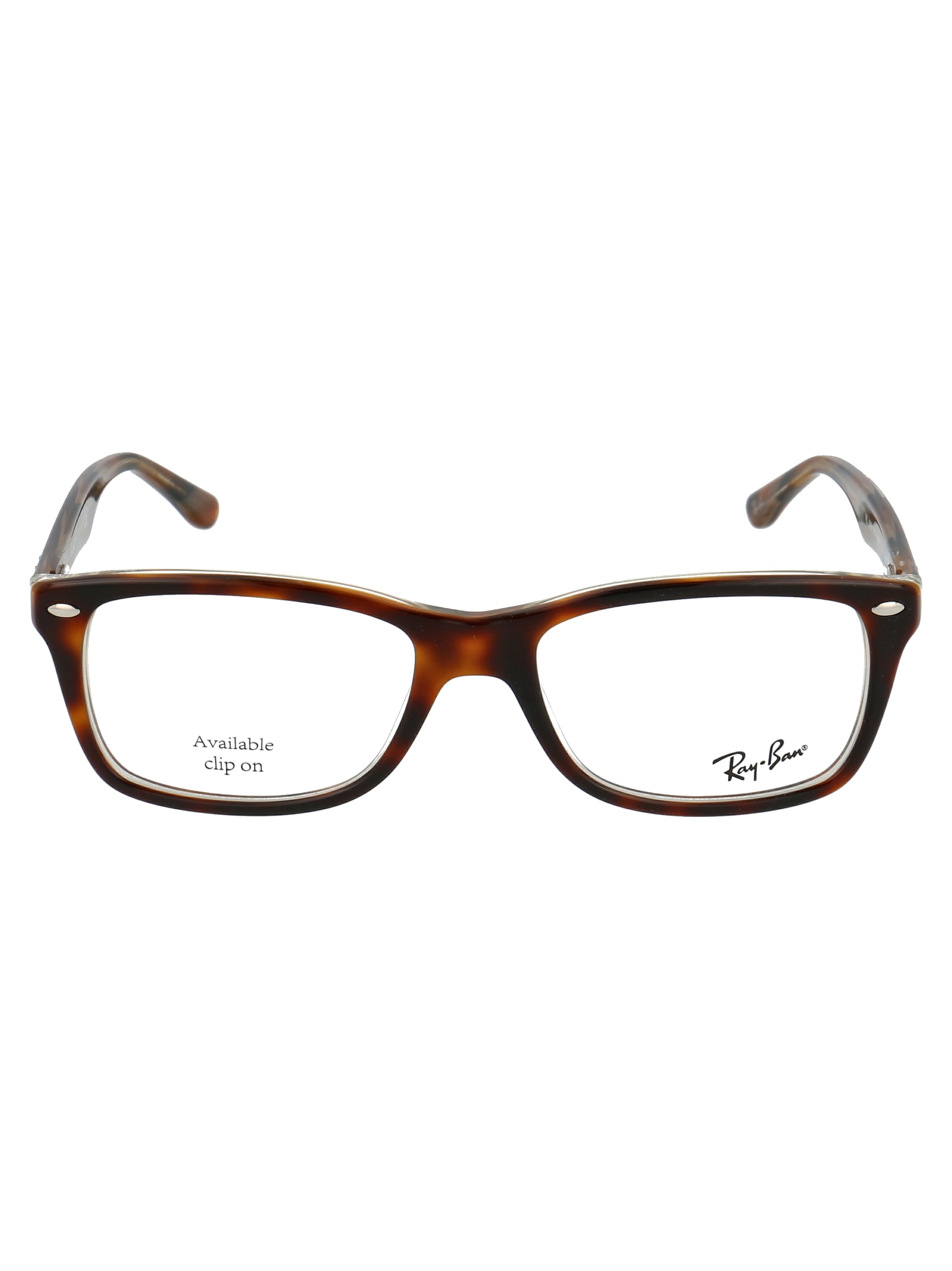 Ray Ban 0rx5228 Glasses In 5913 Havana/brown/yellow
