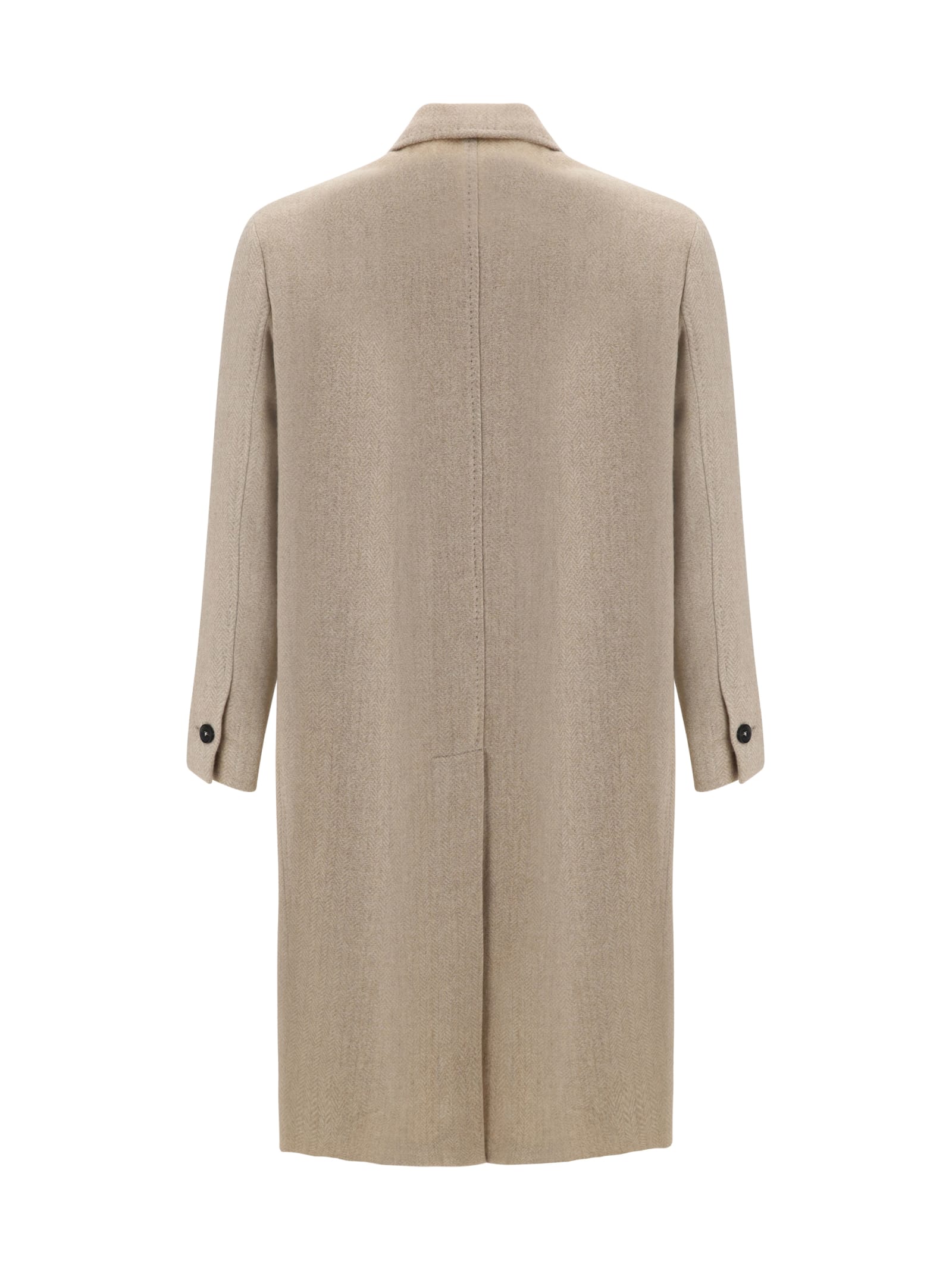 Shop Massimo Alba Gwen Duster Coat In Light Grey