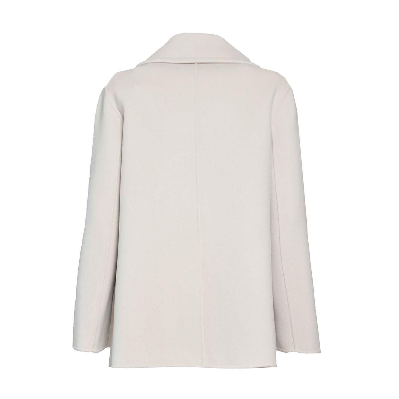 Shop 's Max Mara Double-breasted Long-sleeved Jacket In Beige