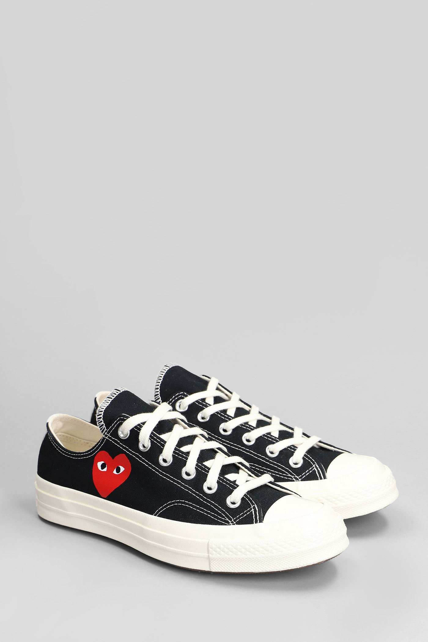 Comme Des Garçons Play Comme Des Garcons Play Play Chuck Taylor Sneakers In Black