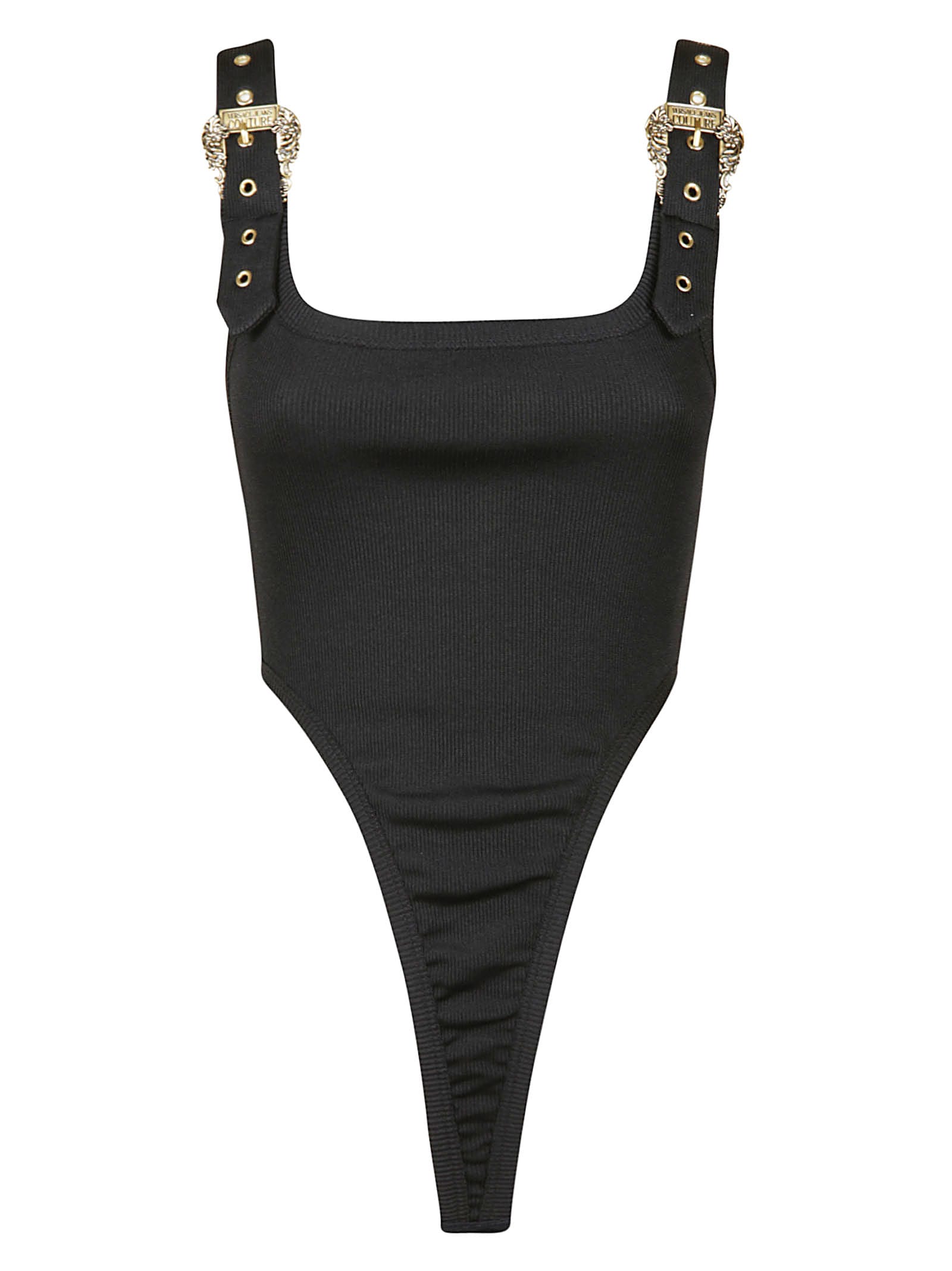 Versace Jeans Couture Buckled Strap Swimsuit