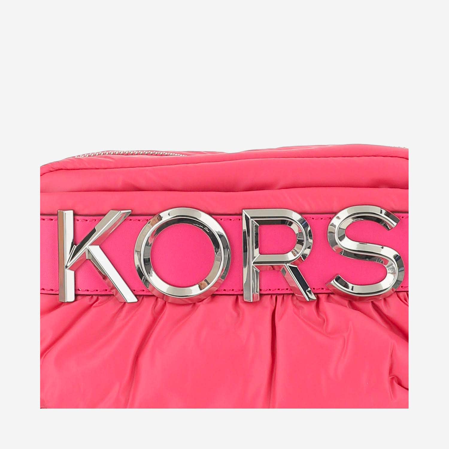 Michael Michael Kors Logo Crossbody Bag In Fuchsia