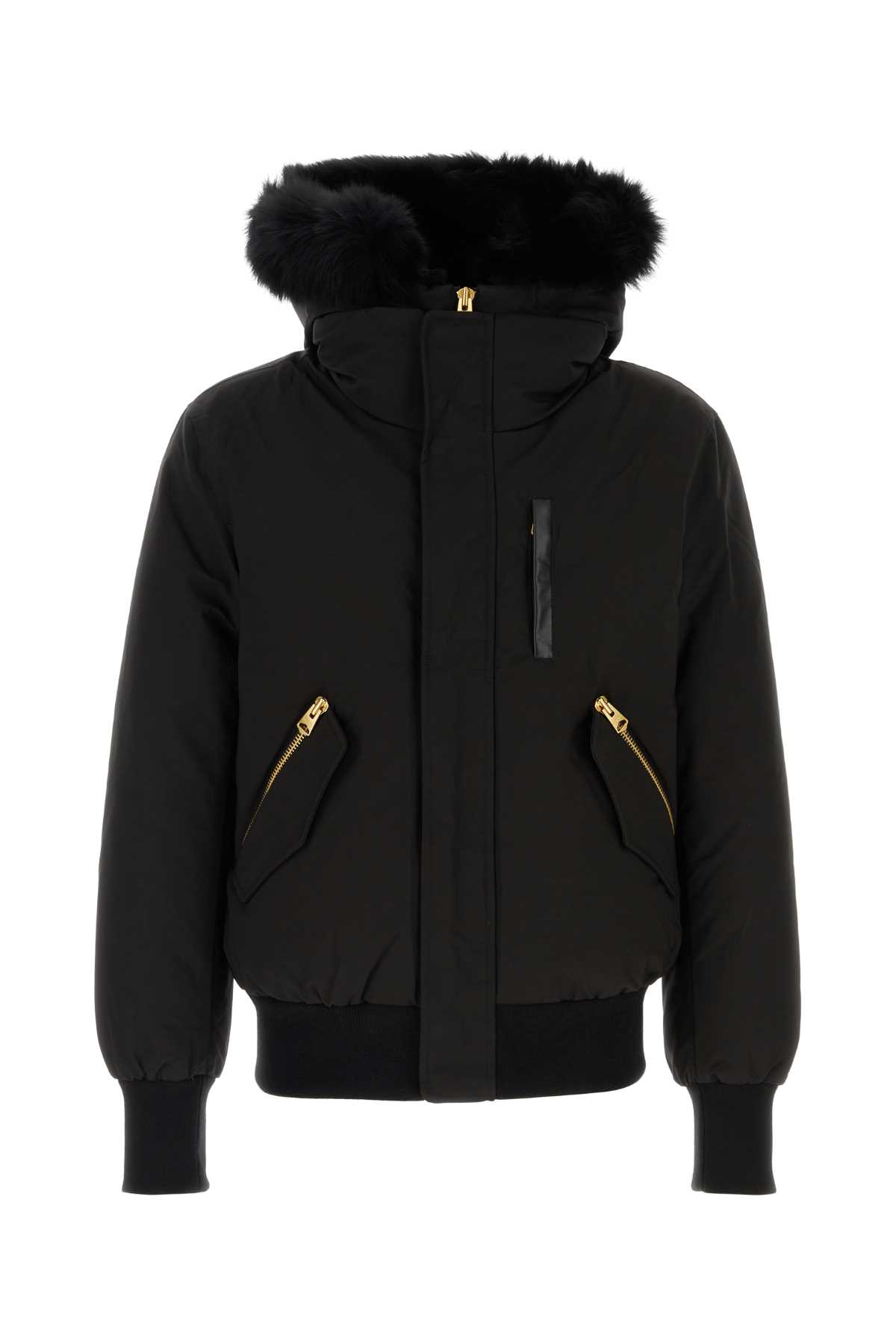 Mackage Men Black Nylon Blend Dixon-bx Down Jacket In Black