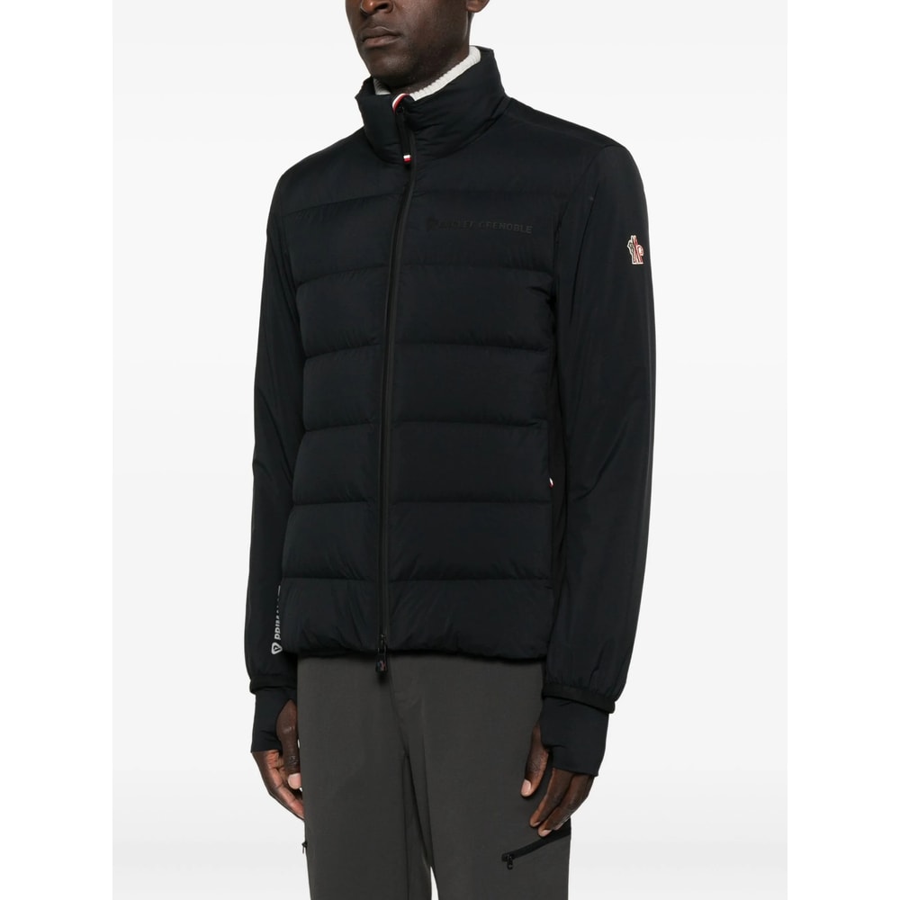 Moncler Araripe Mid Layer Quilted Down Jacket In Black