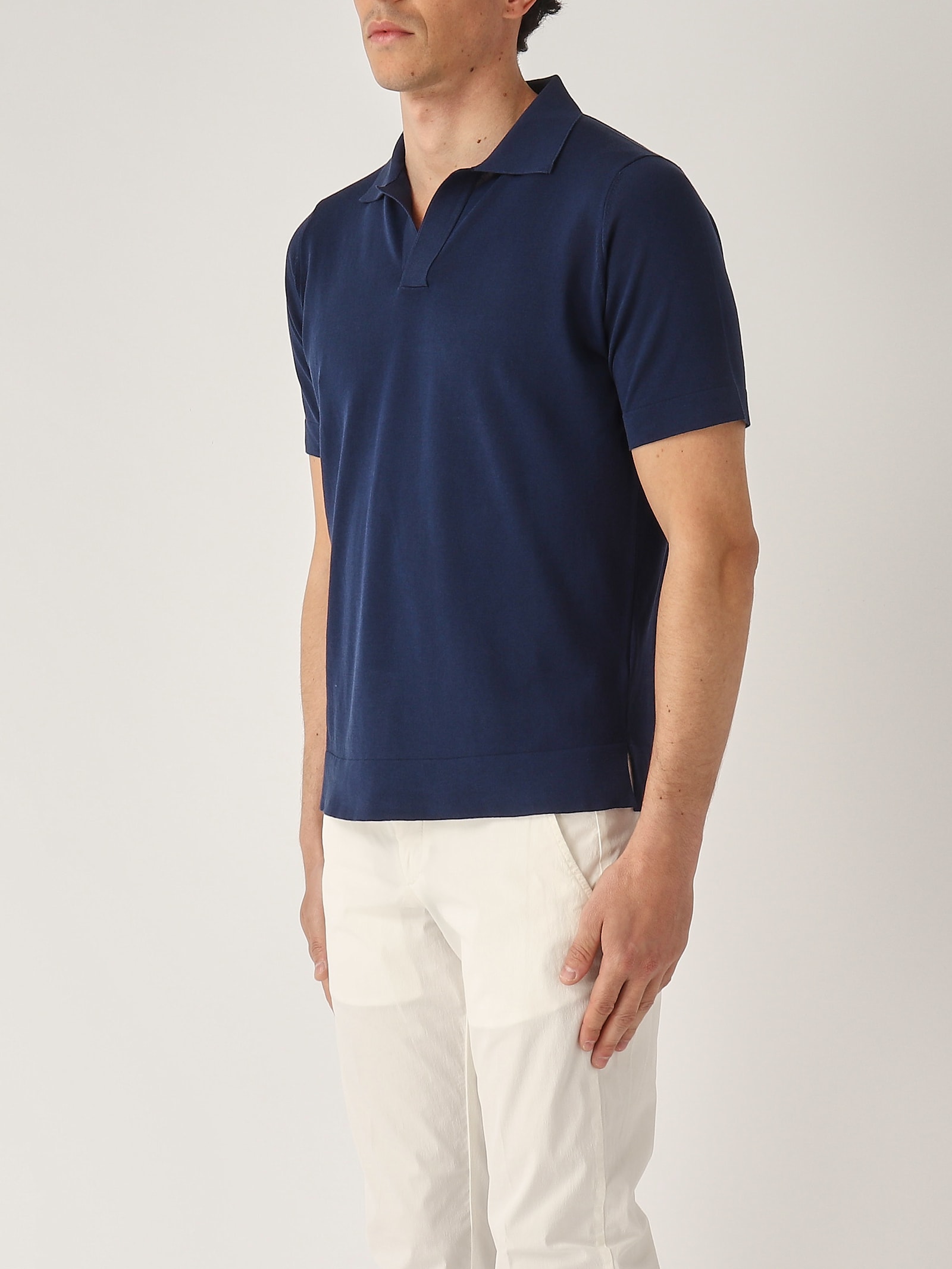 Filippo De Laurentiis Polo Skipper Ss In Blue