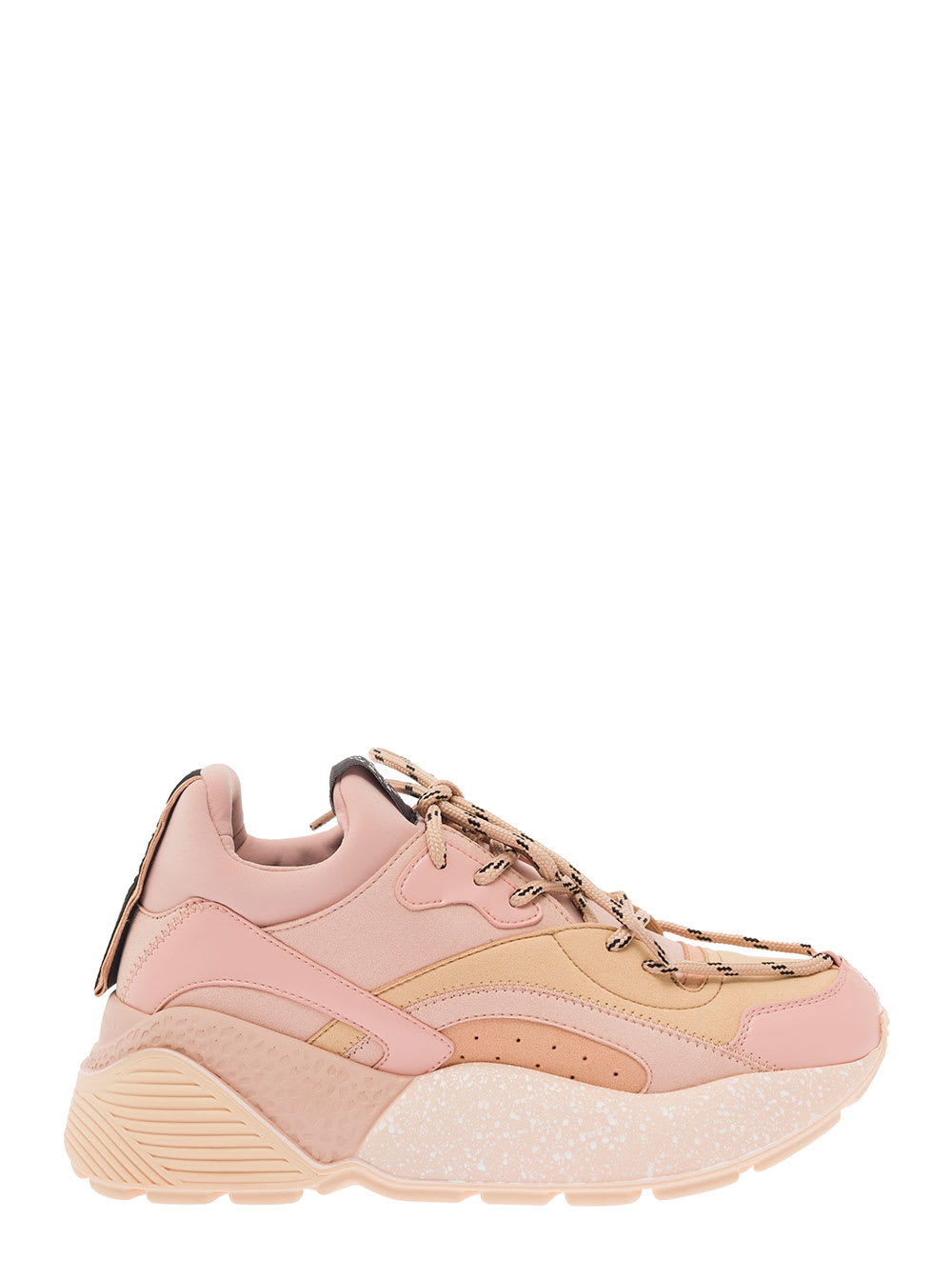 Stella McCartney Eclypse Sneakers In Rose-pink Polyamide