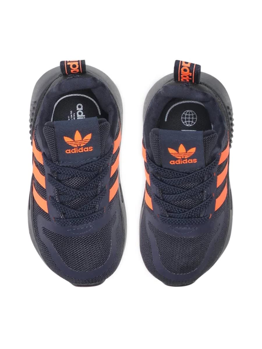 Adidas Originals Logo Shoes In Black
