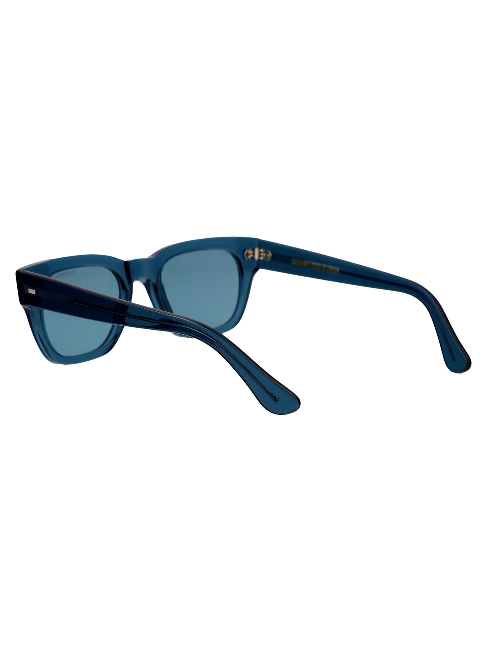 Shop Cutler And Gross Cgsn-0772v2-52 Sunglasses In 04 Blue Petrol