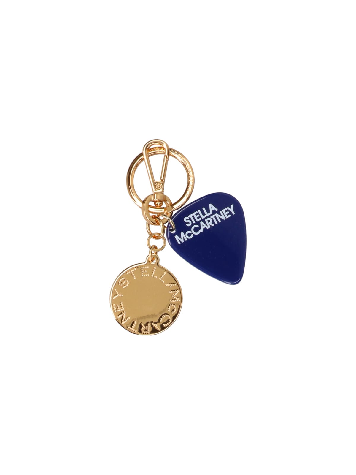 Stella Mccartney Gold-tone Finish Key Holders In Gold